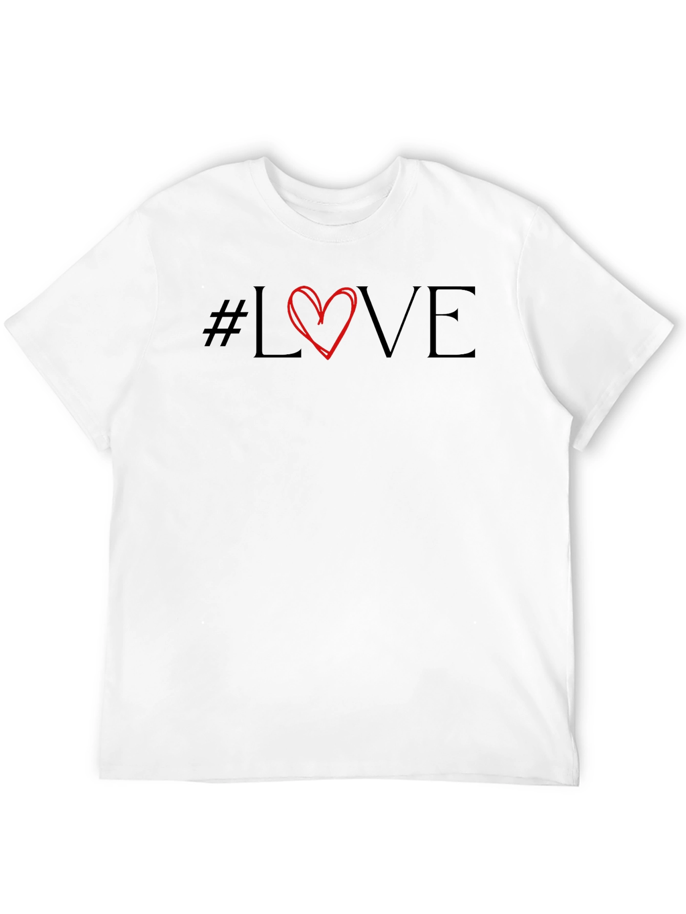 #Love T-Shirt - Stylish Graphic Tee for Men