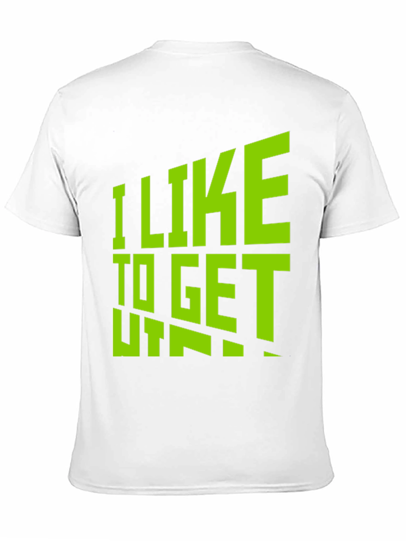I Like to Get Taped Black T-Shirt