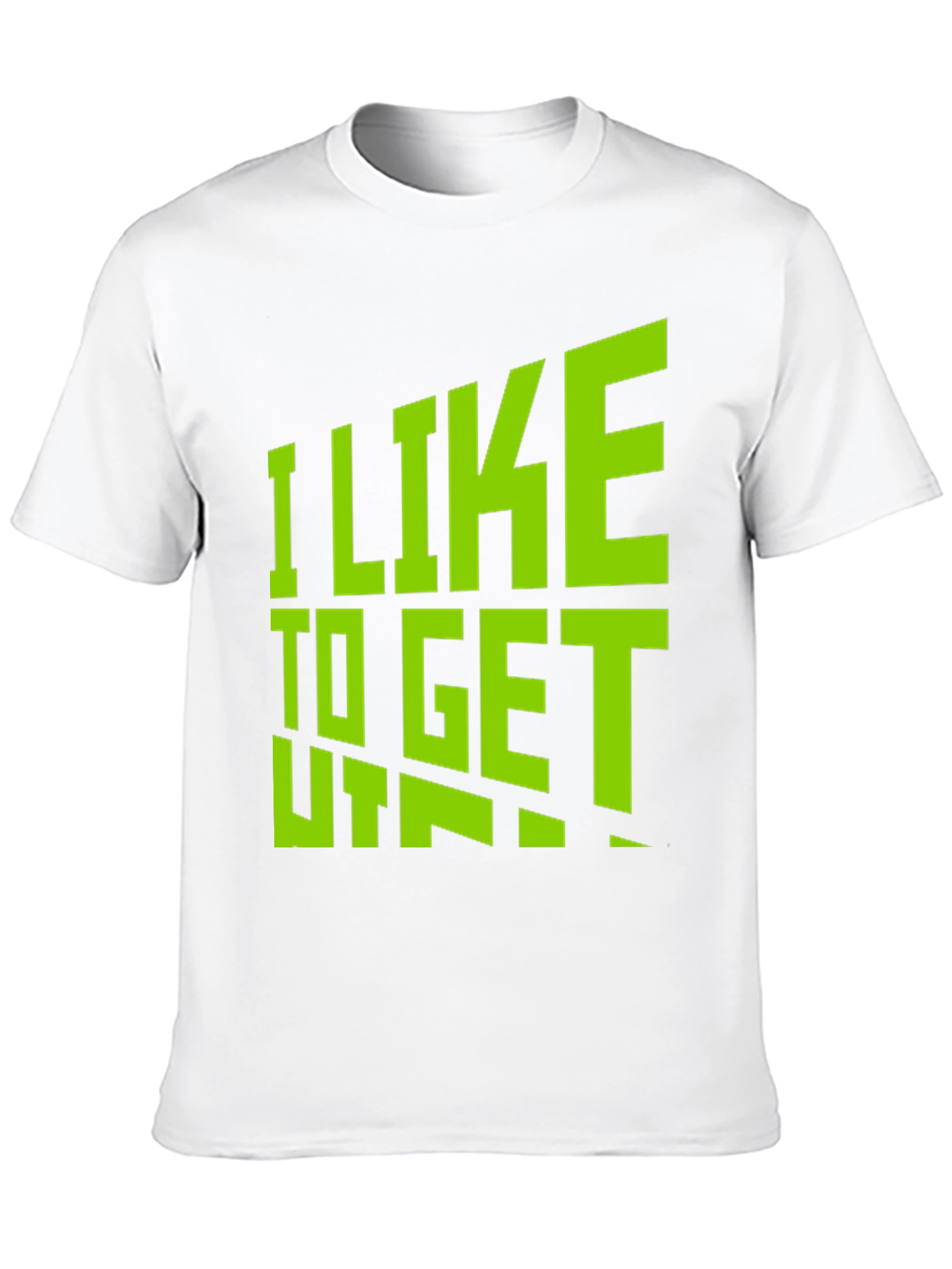 I Like to Get Taped Black T-Shirt