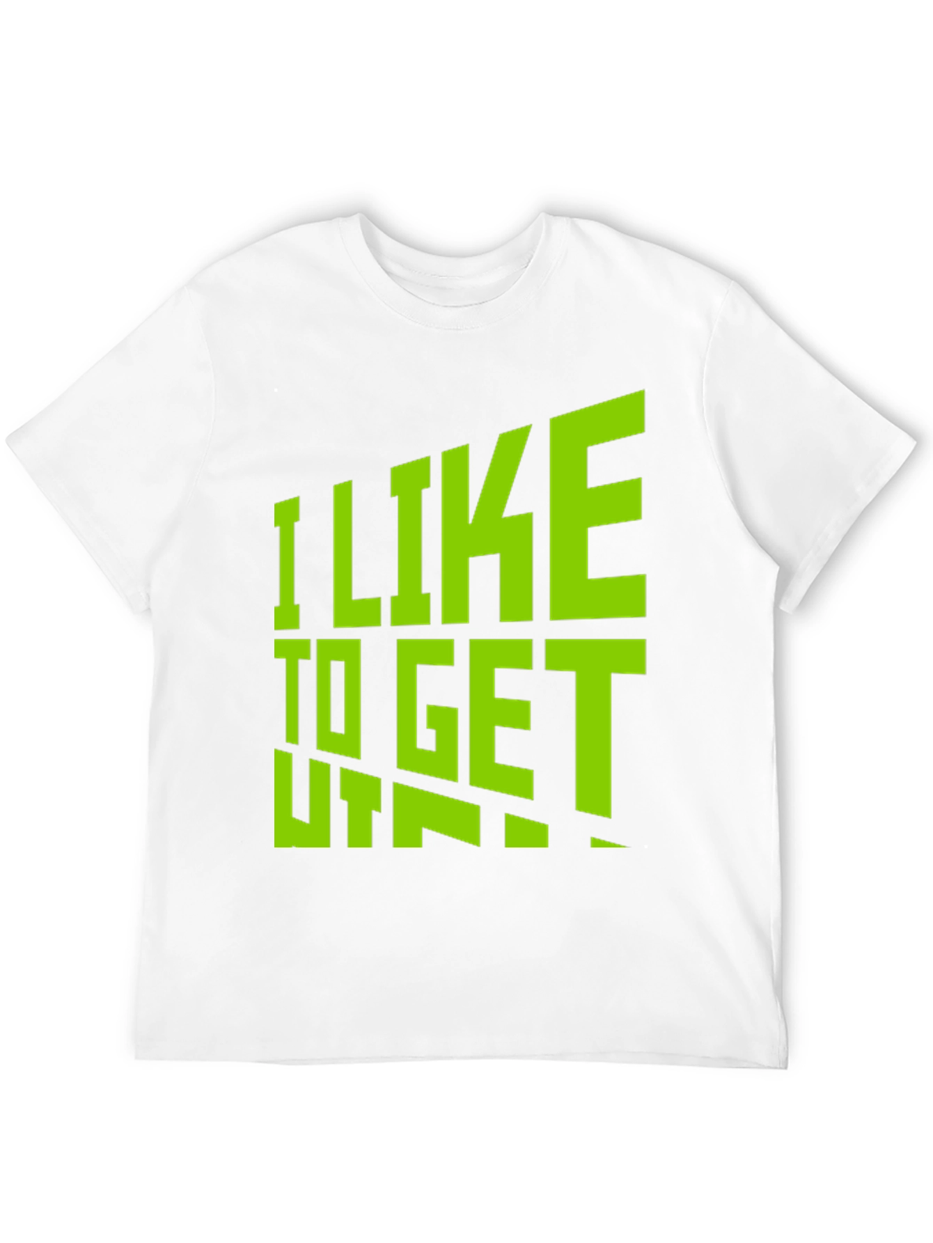 I Like to Get Taped Black T-Shirt