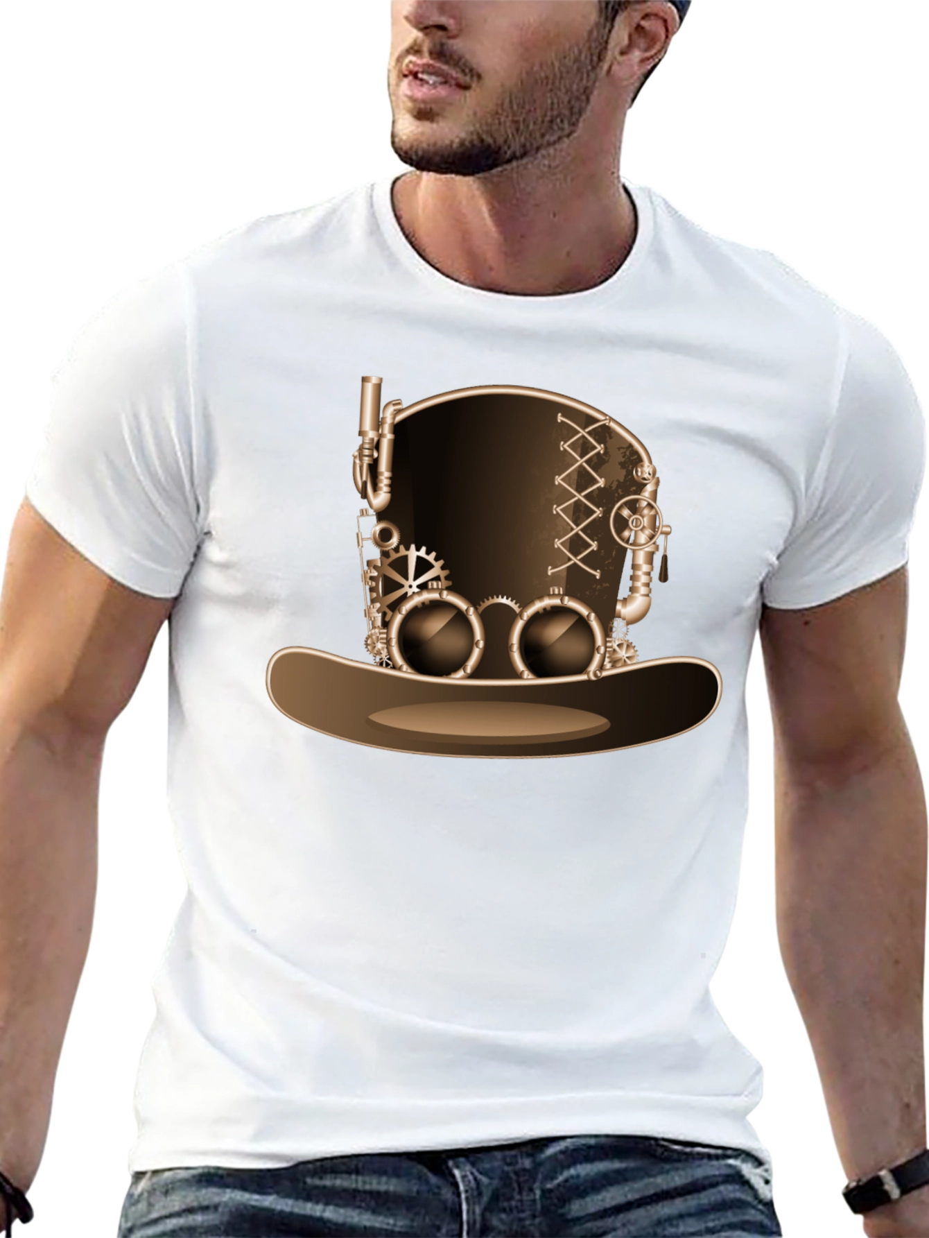 Steampunk Hat T-Shirt