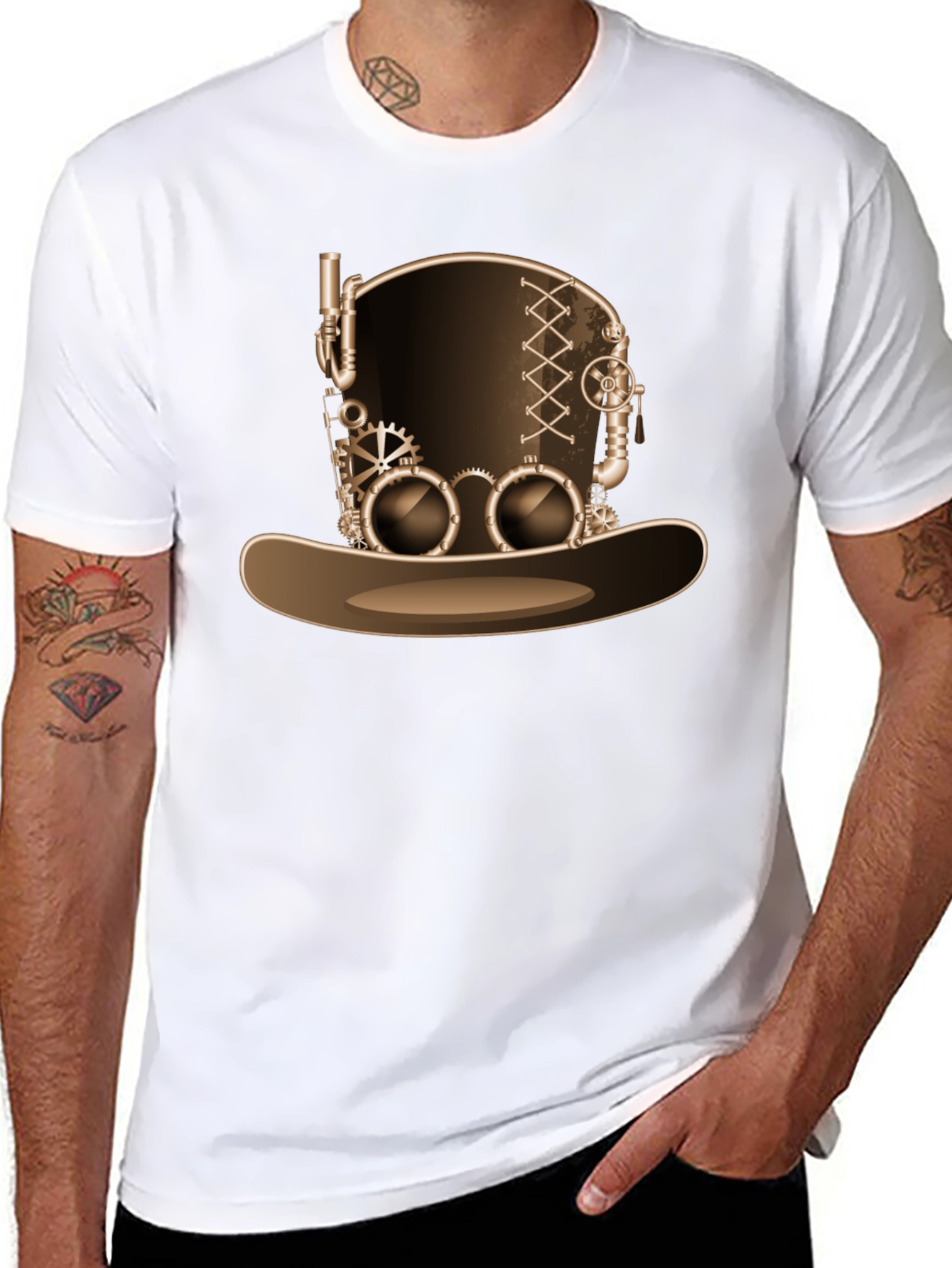 Steampunk Hat T-Shirt
