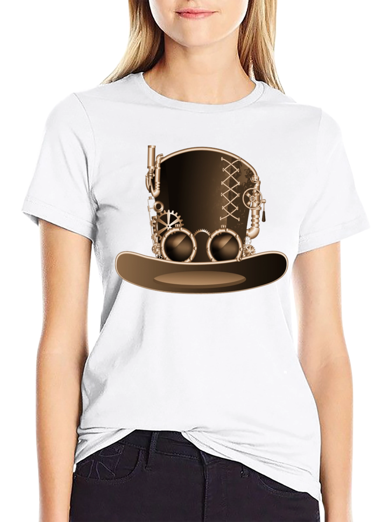 Steampunk Hat T-Shirt