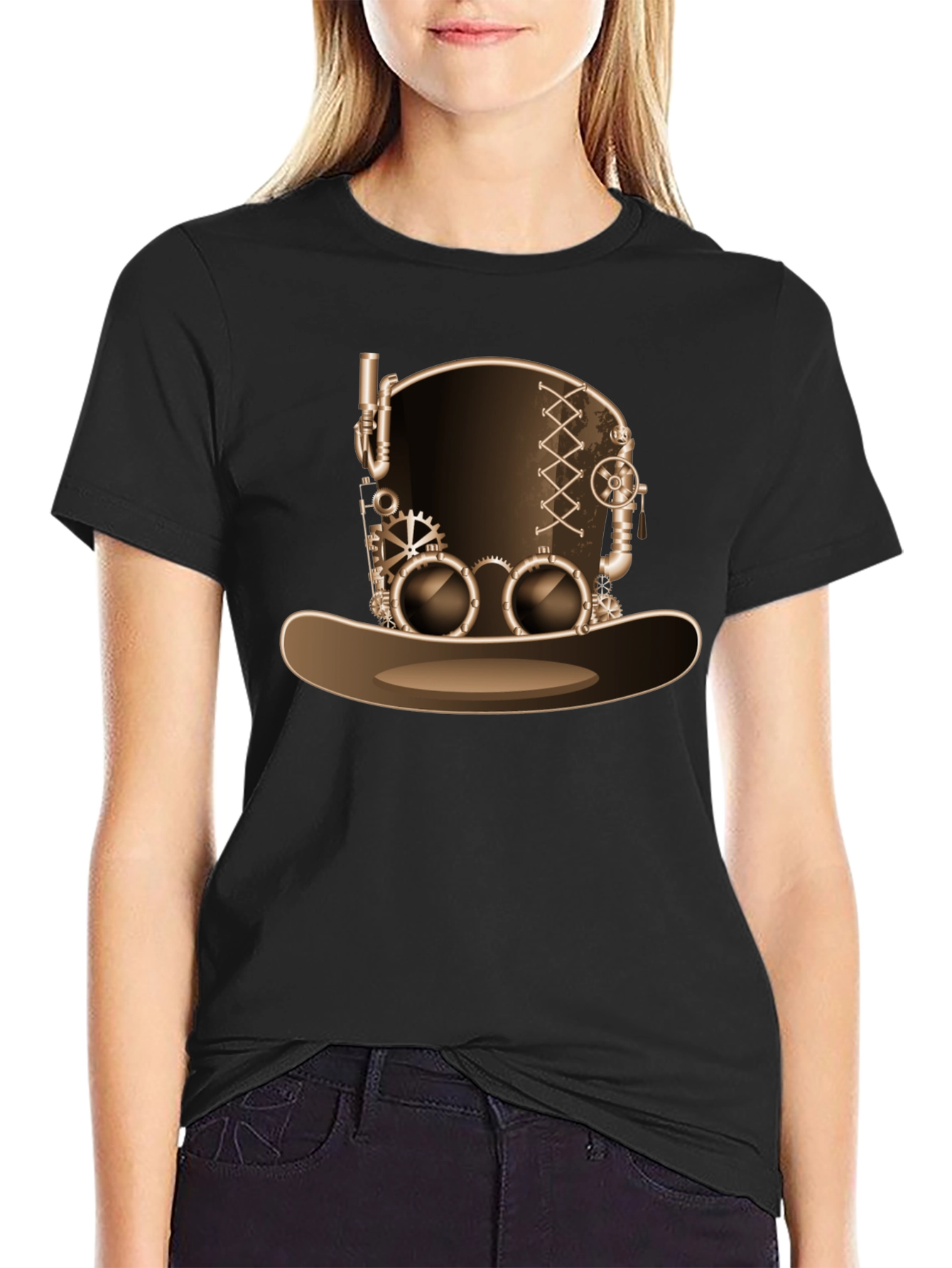 Steampunk Hat T-Shirt
