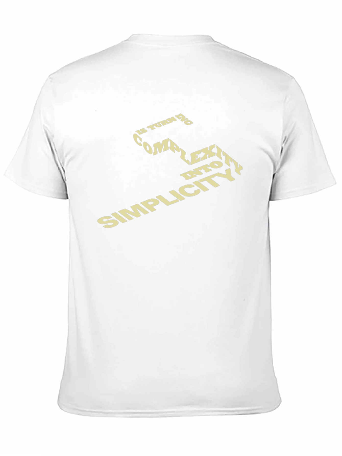 Complexity to Simplicity Graphic Tee