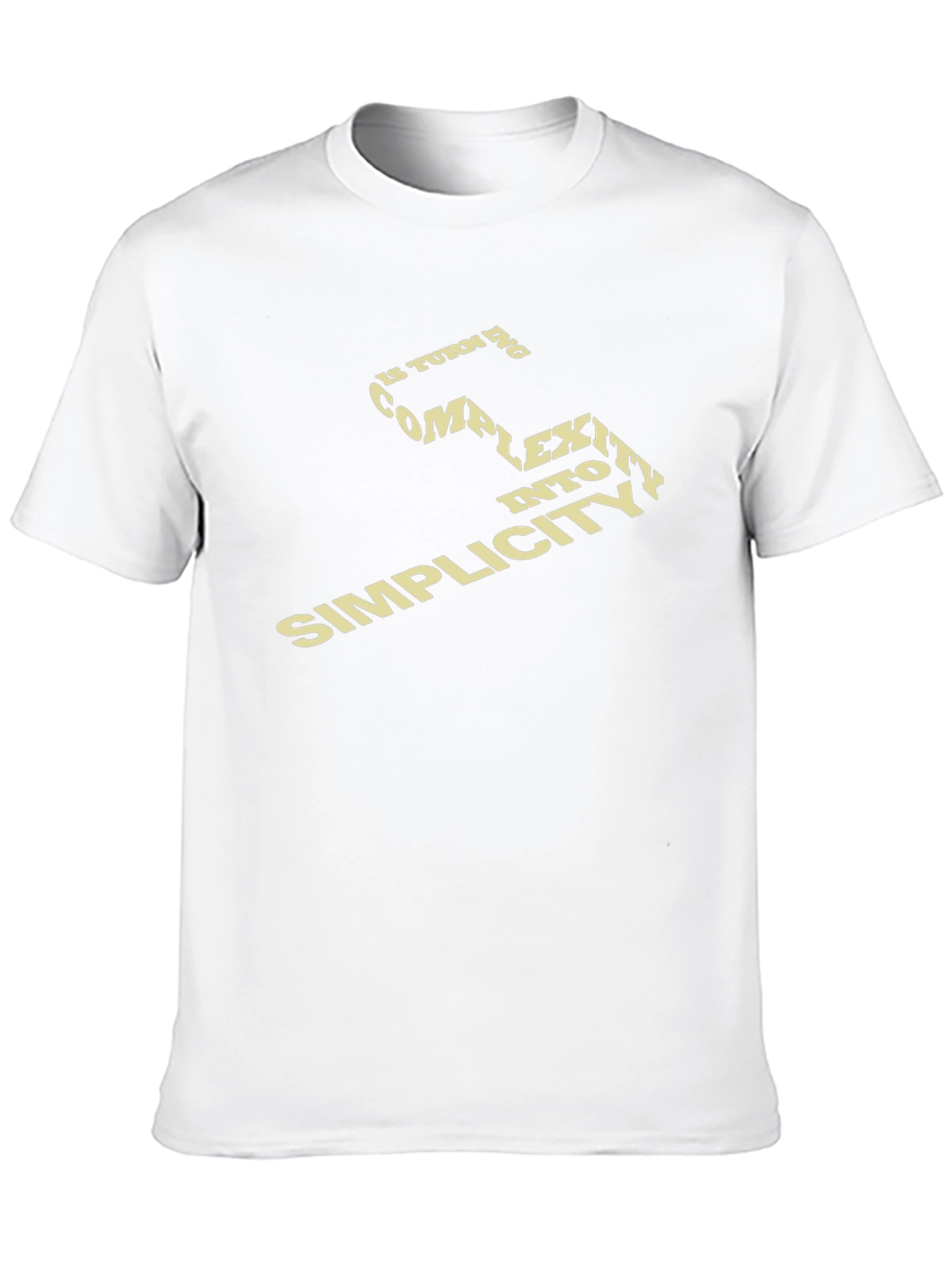 Complexity to Simplicity Graphic Tee