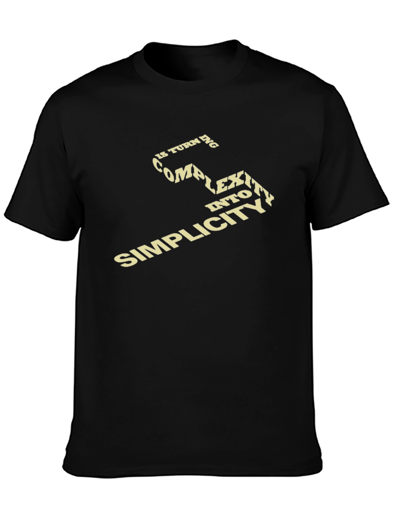 Complexity to Simplicity Graphic Tee