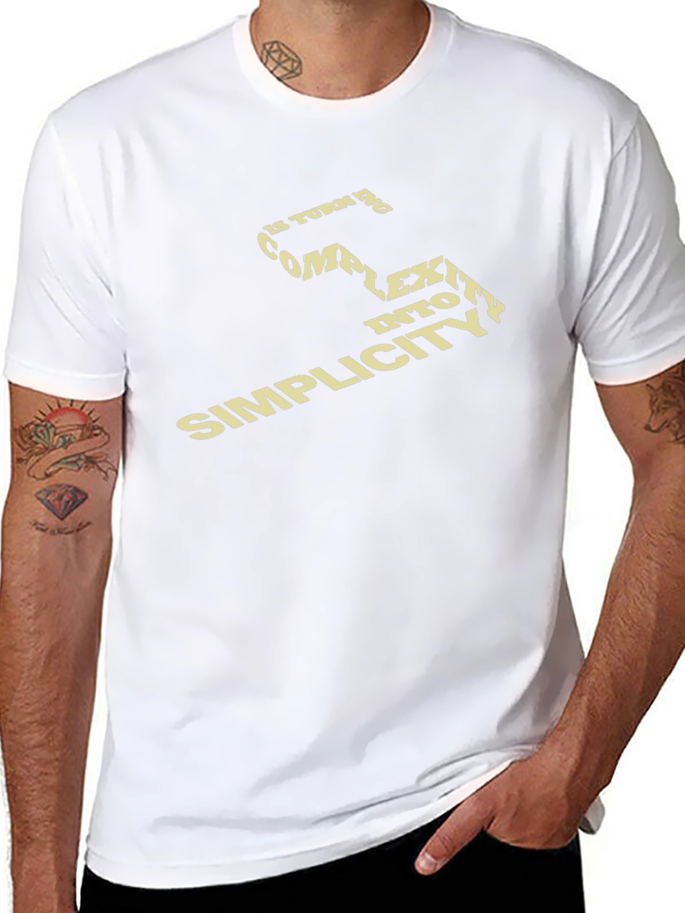 Complexity to Simplicity Graphic Tee