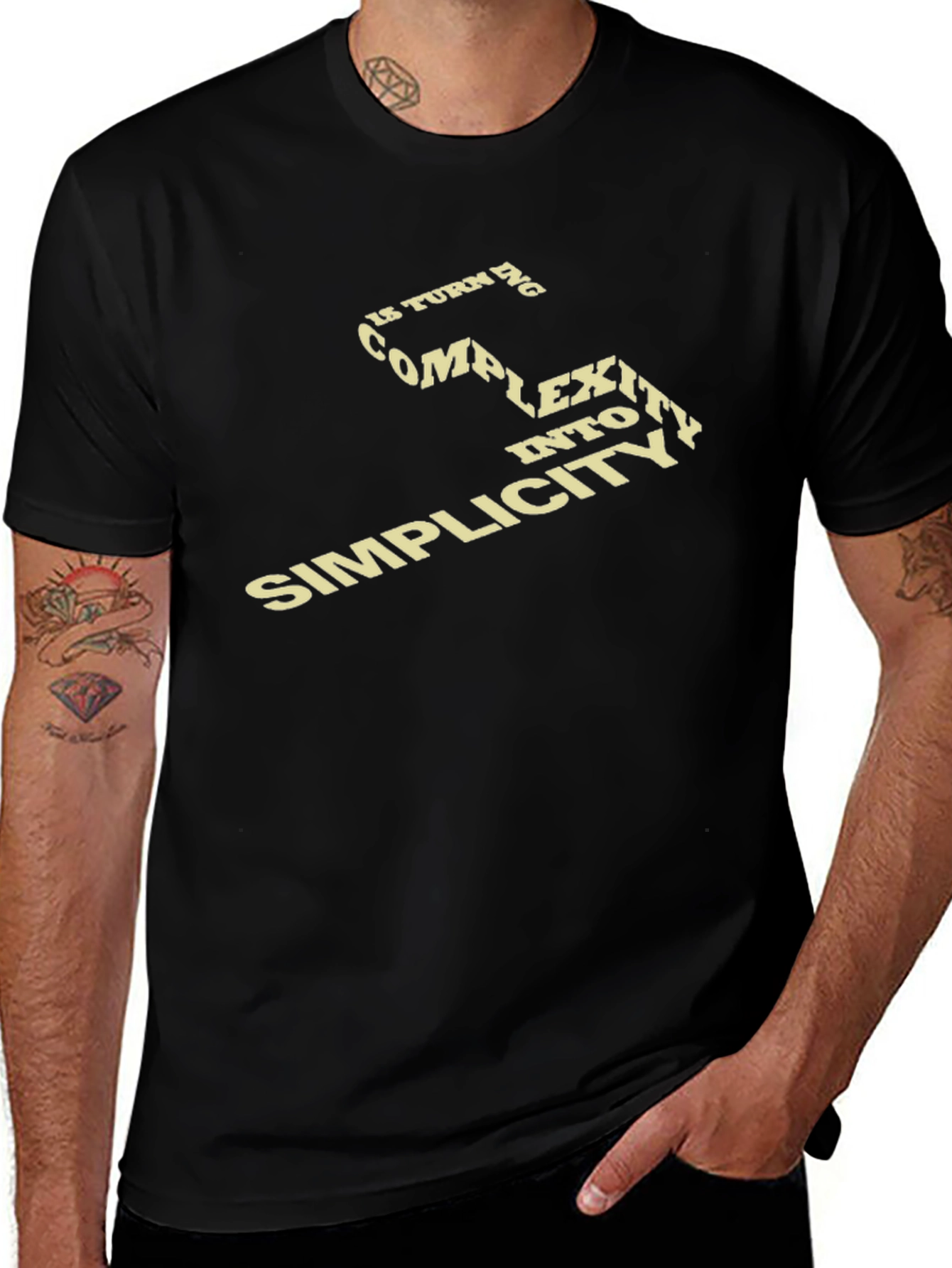 Complexity to Simplicity Graphic Tee
