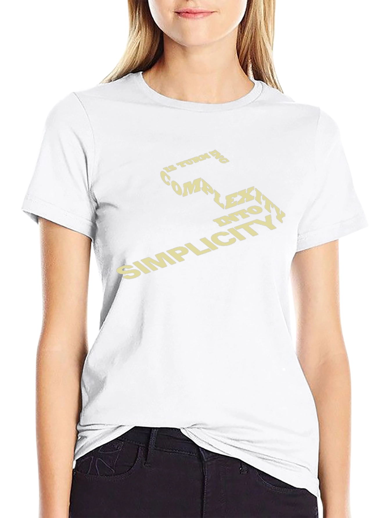 Complexity to Simplicity Graphic Tee