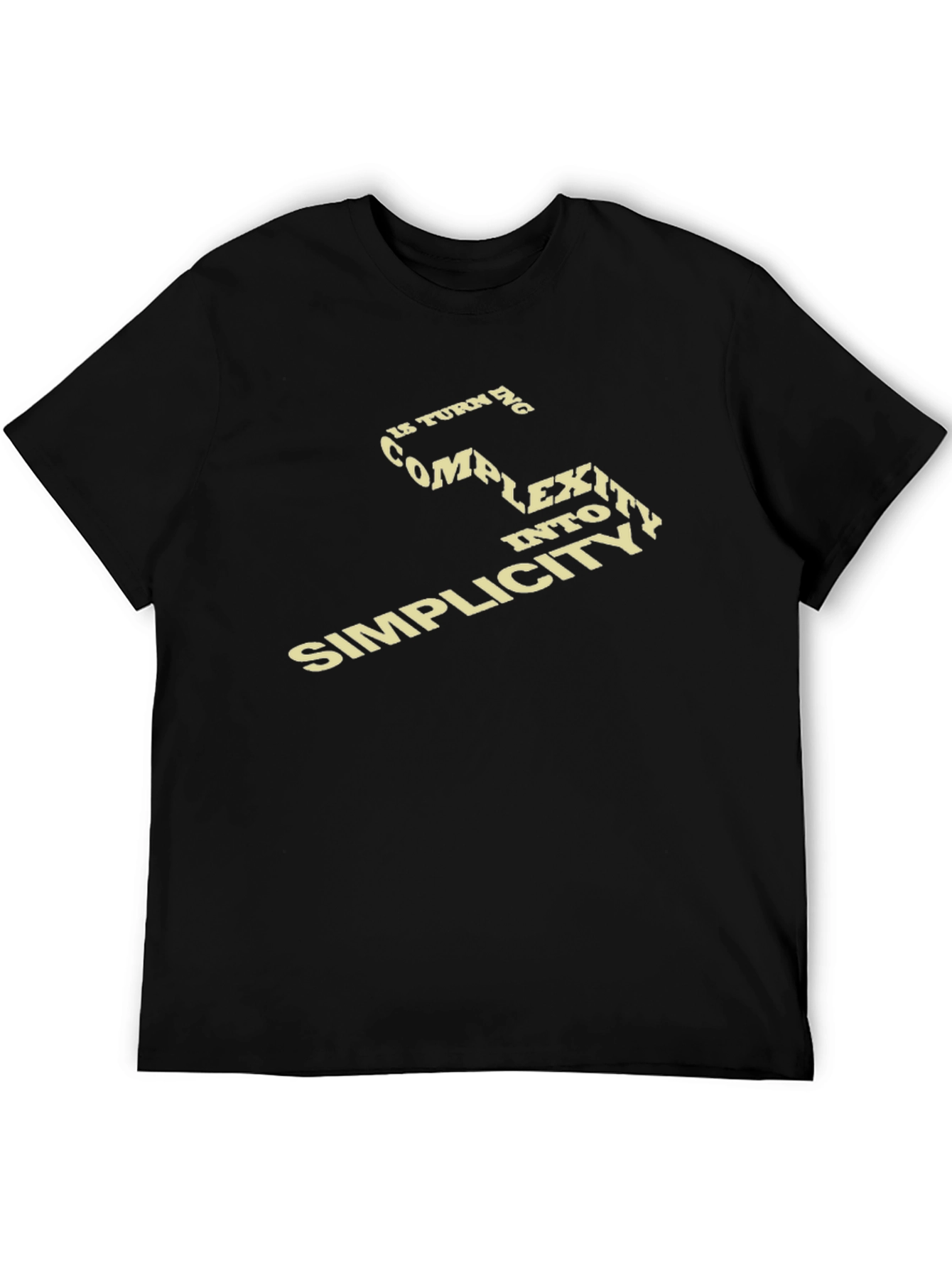 Complexity to Simplicity Graphic Tee
