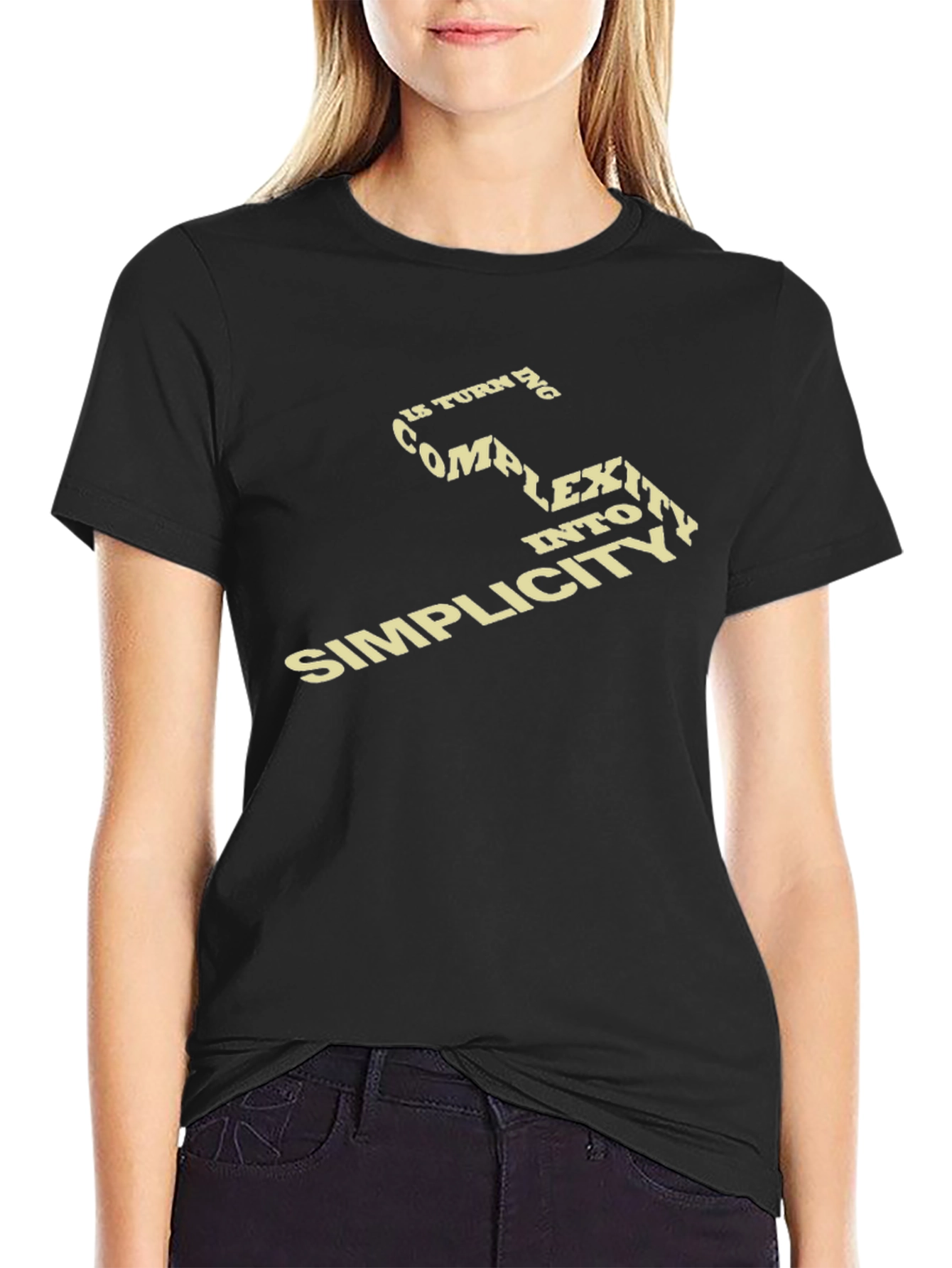 Complexity to Simplicity Graphic Tee