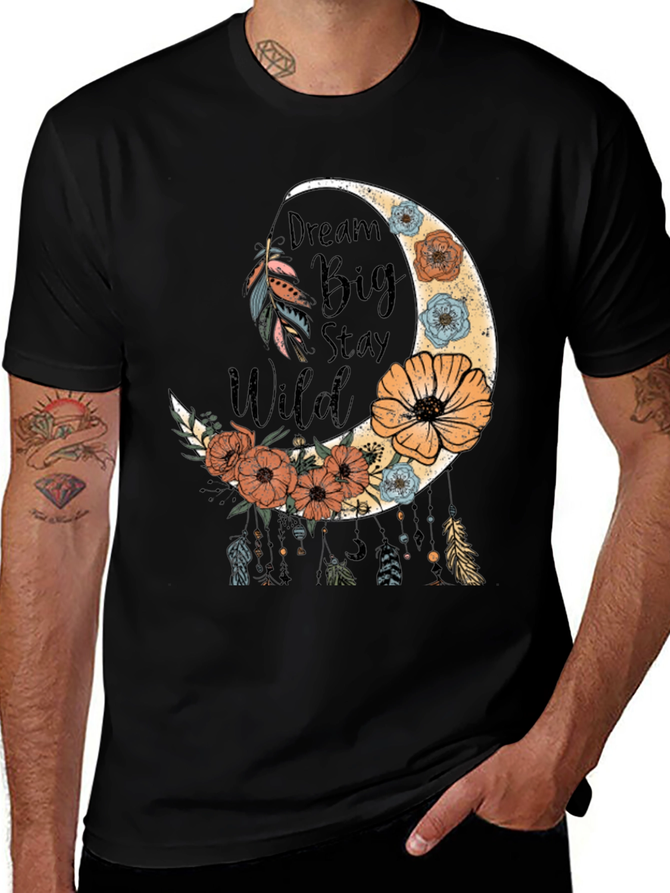 Dream Big Moon Graphic Tee