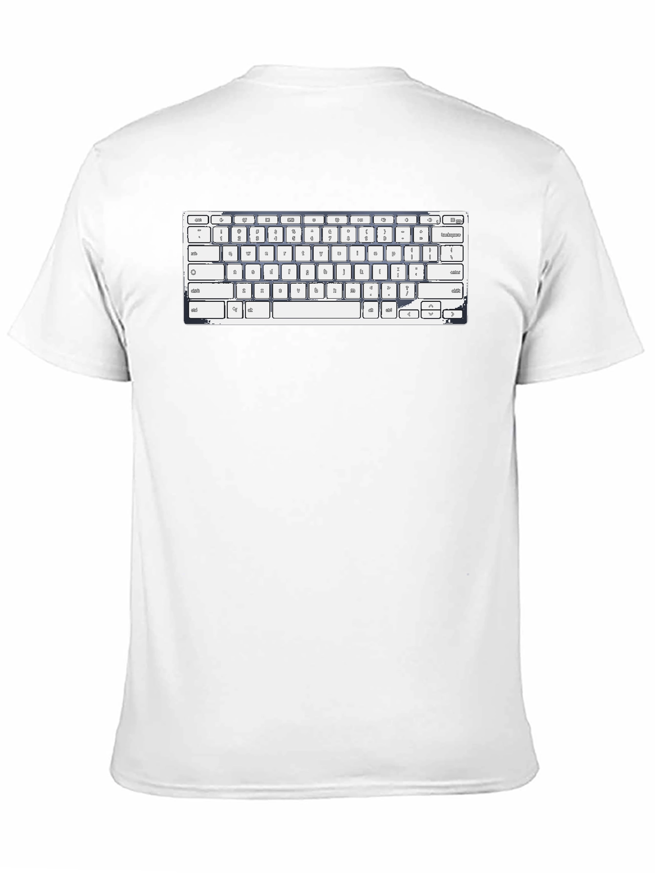 Keyboard Graphic T-Shirt - Tech Enthusiast Tee