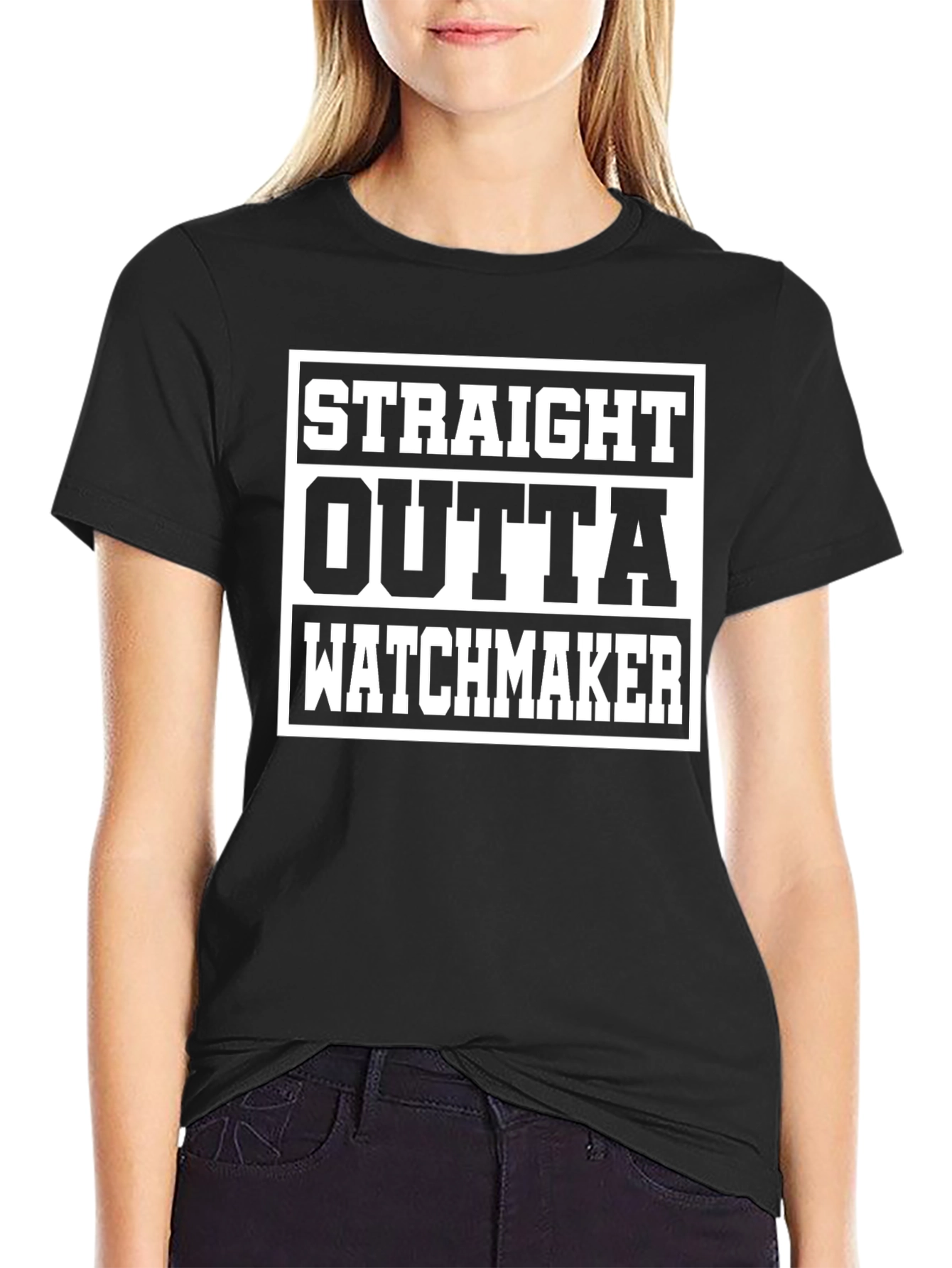 Straight Outta Watchmaker Graphic T-Shirt
