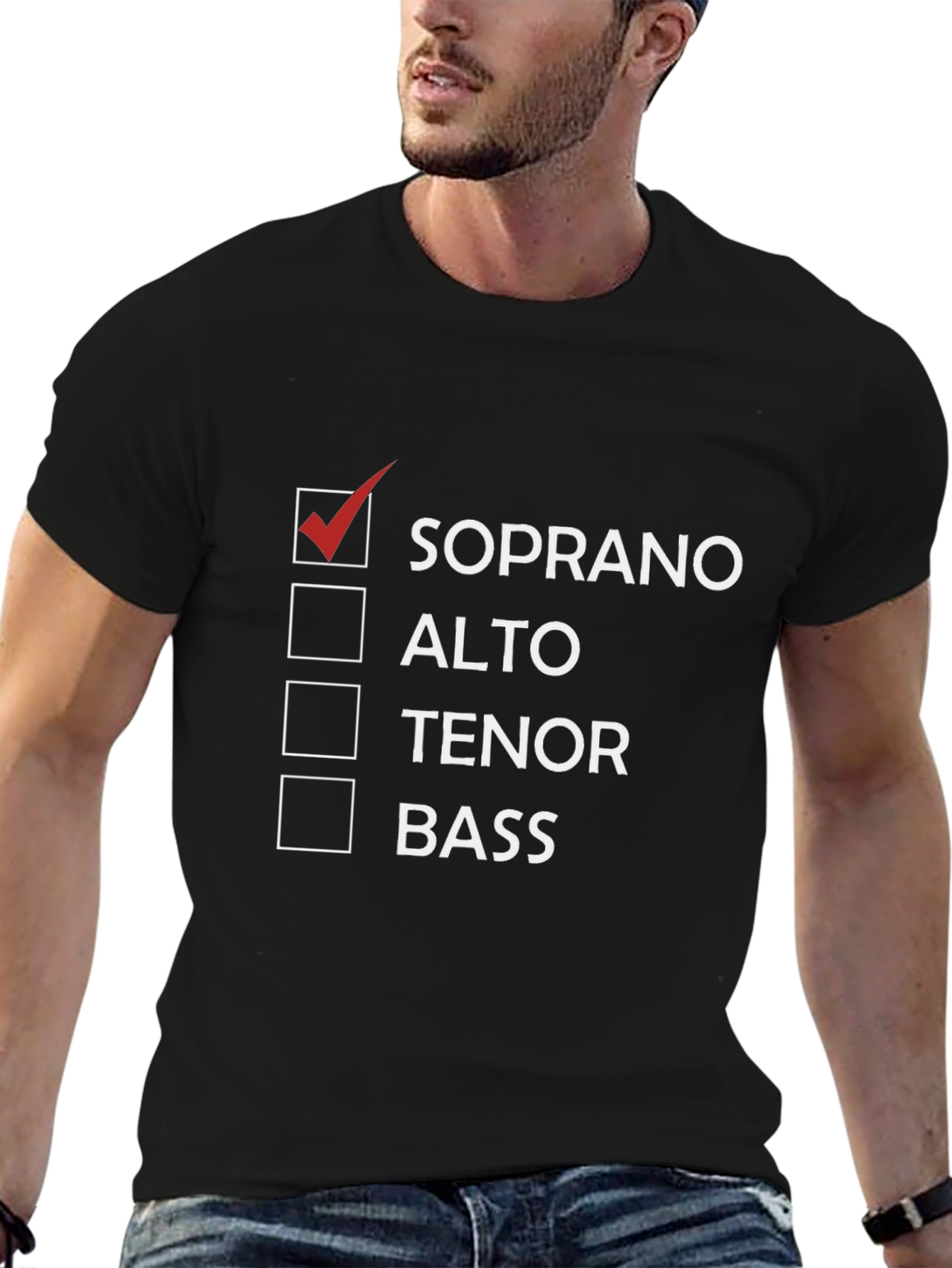 Soprano Voice T-Shirt Choir Singer Tee