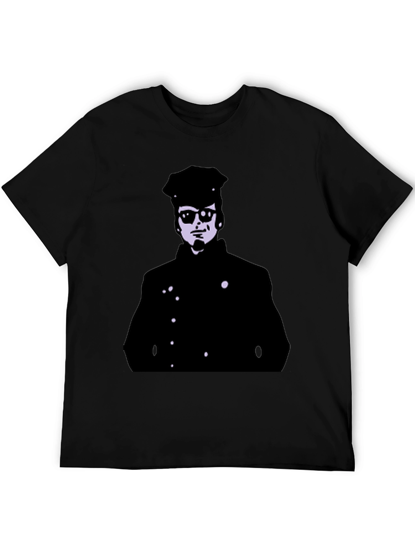 Cool Silhouette Graphic Black T-Shirt