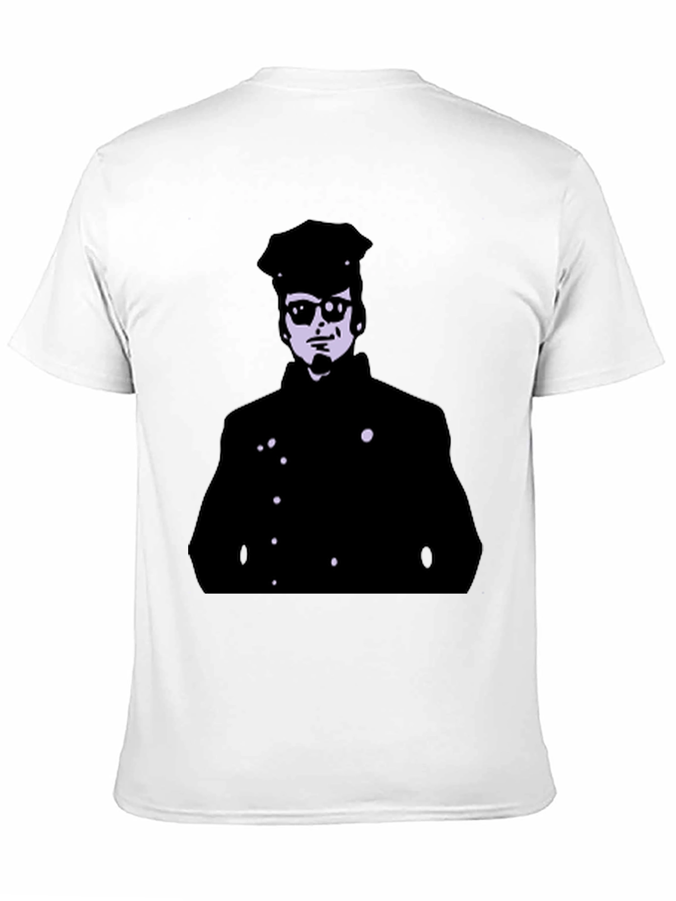Cool Silhouette Graphic Black T-Shirt