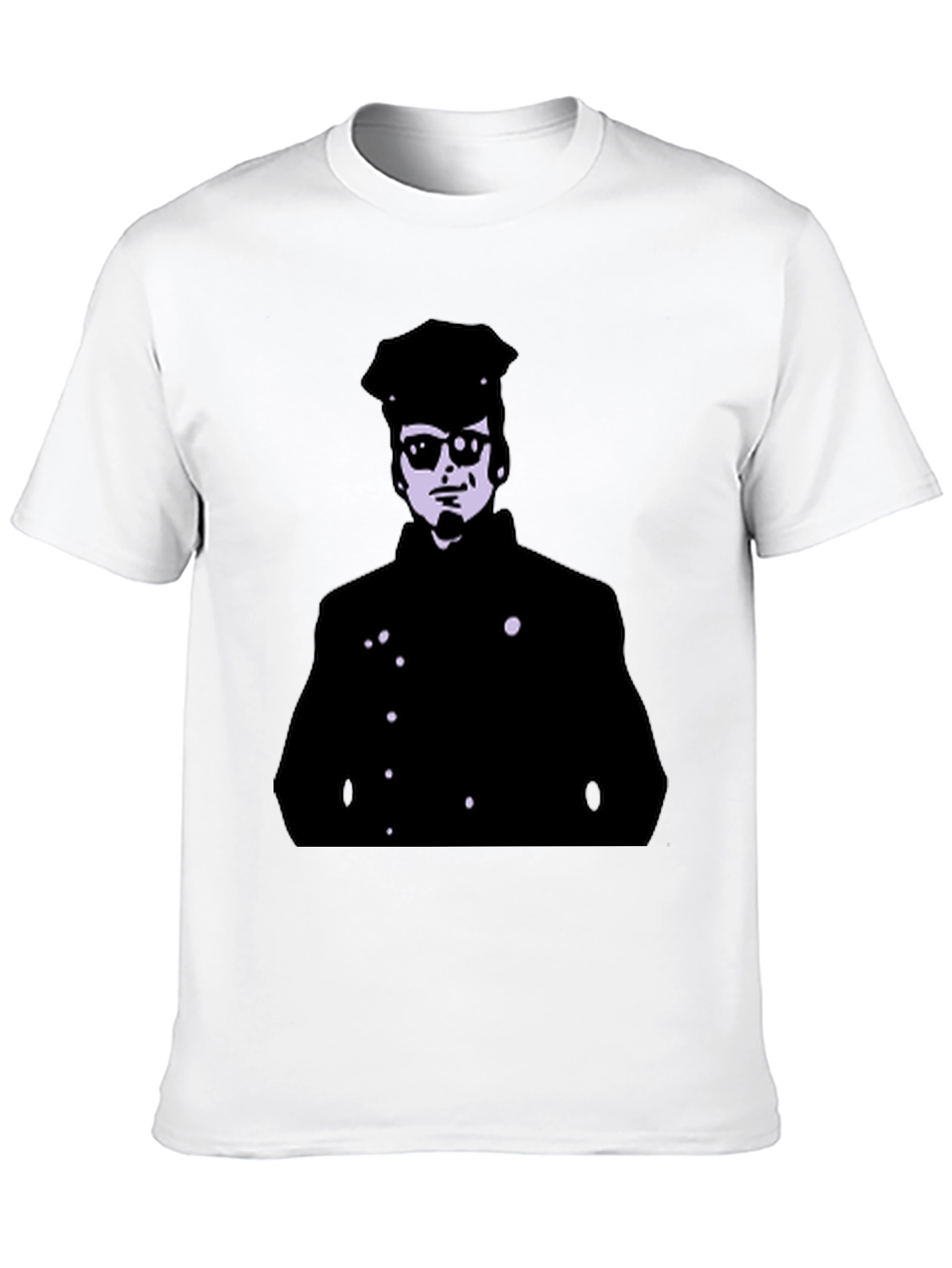 Cool Silhouette Graphic Black T-Shirt