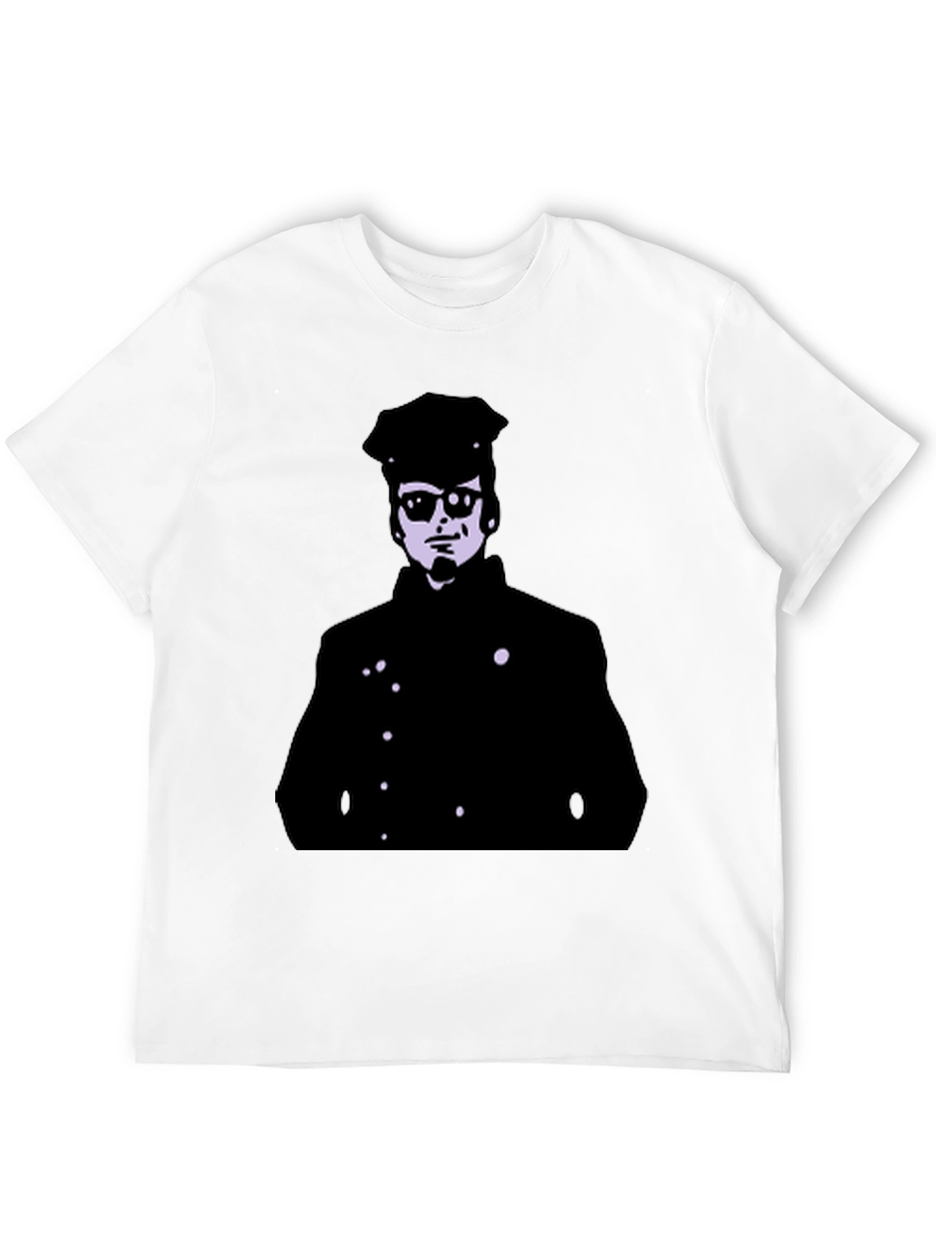 Cool Silhouette Graphic Black T-Shirt
