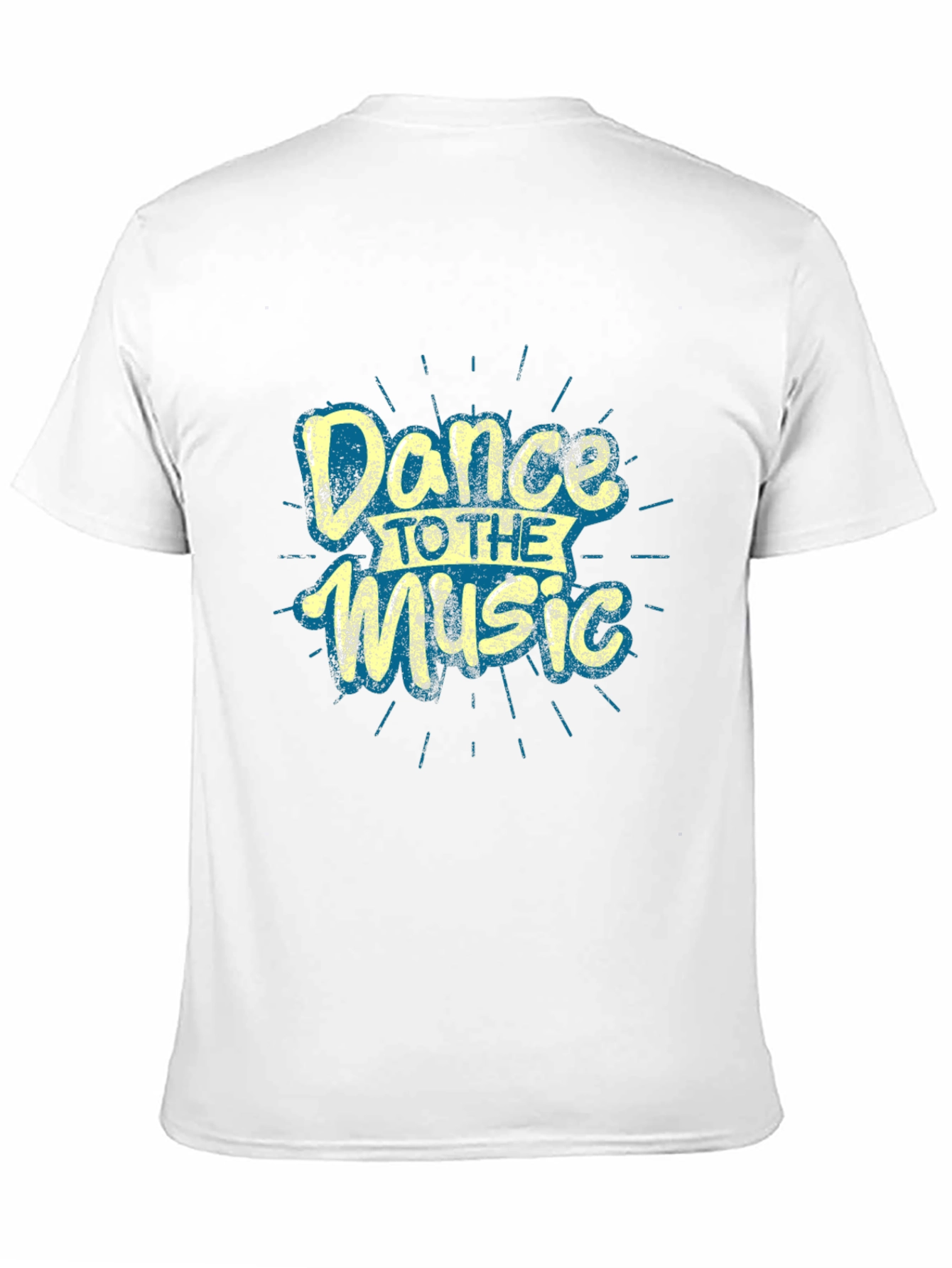 Dance to the Music Graphic Tee - Black