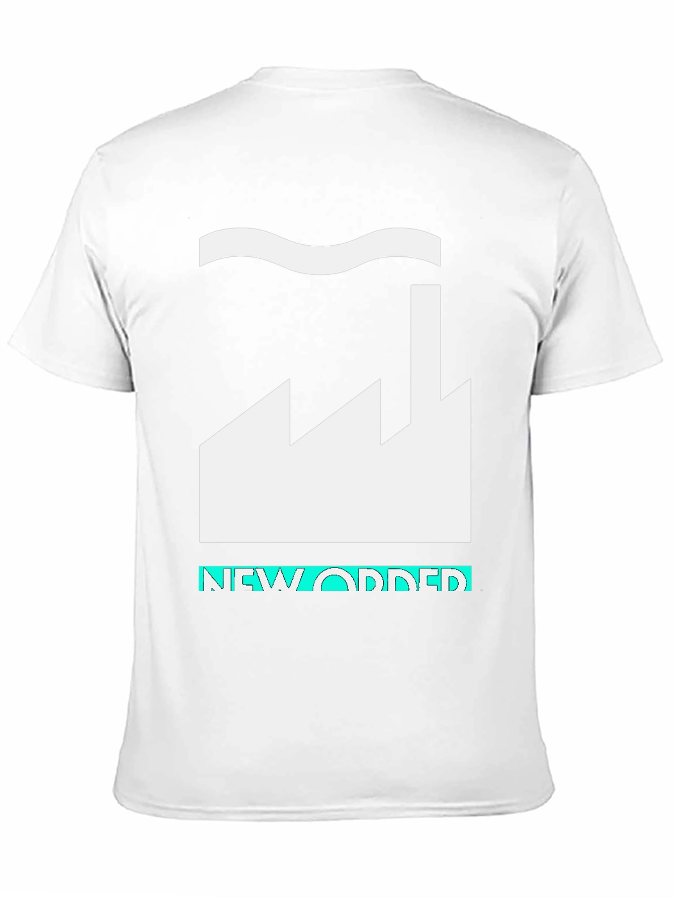 New Order Factory Graphic T-Shirt - Black