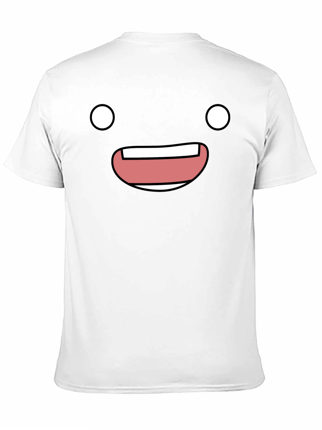 Happy Face Graphic Tee - Soft Cotton Comfort