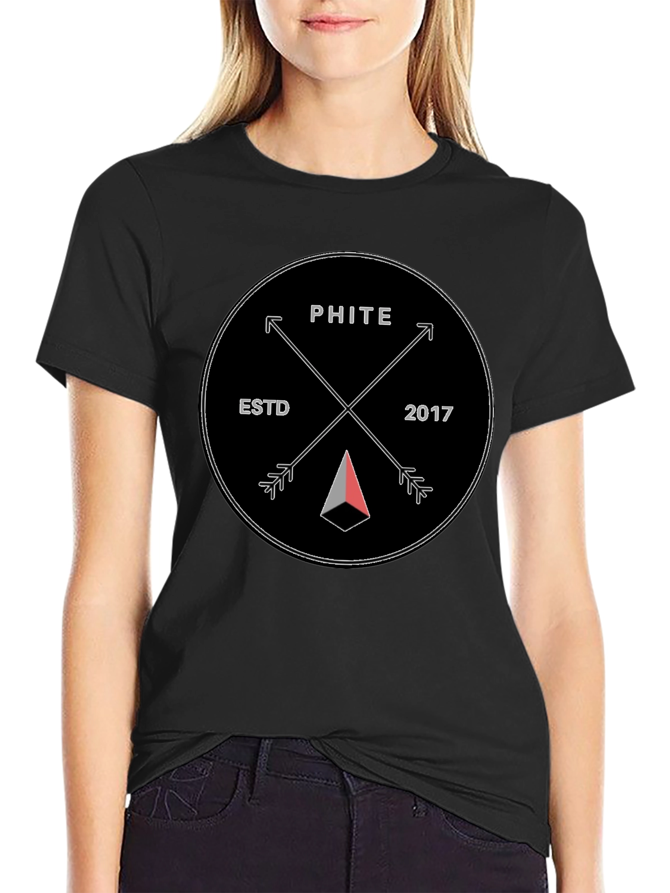 PHITE ESTD 2017 Graphic T-Shirt - Black