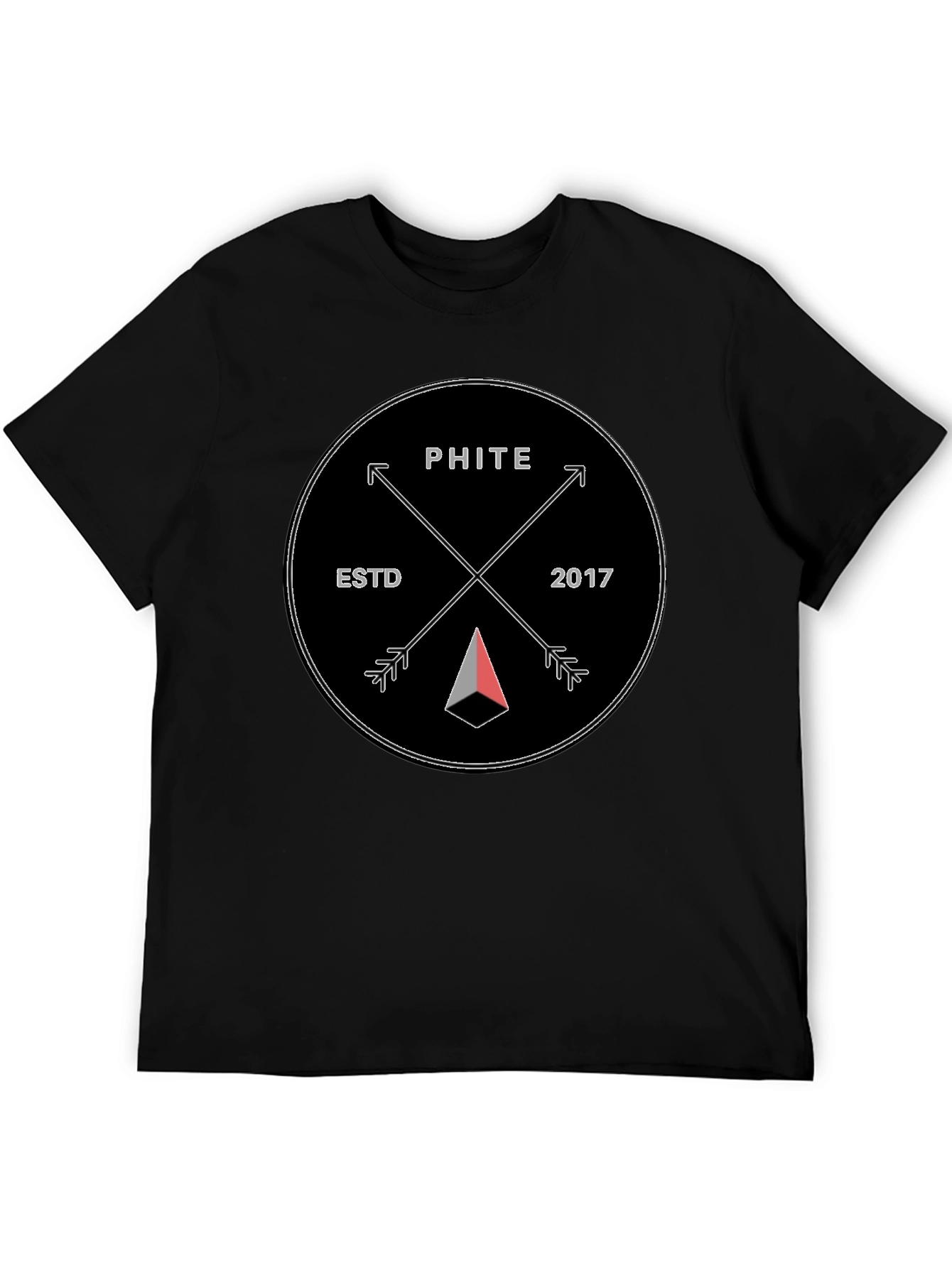 PHITE ESTD 2017 Graphic T-Shirt - Black