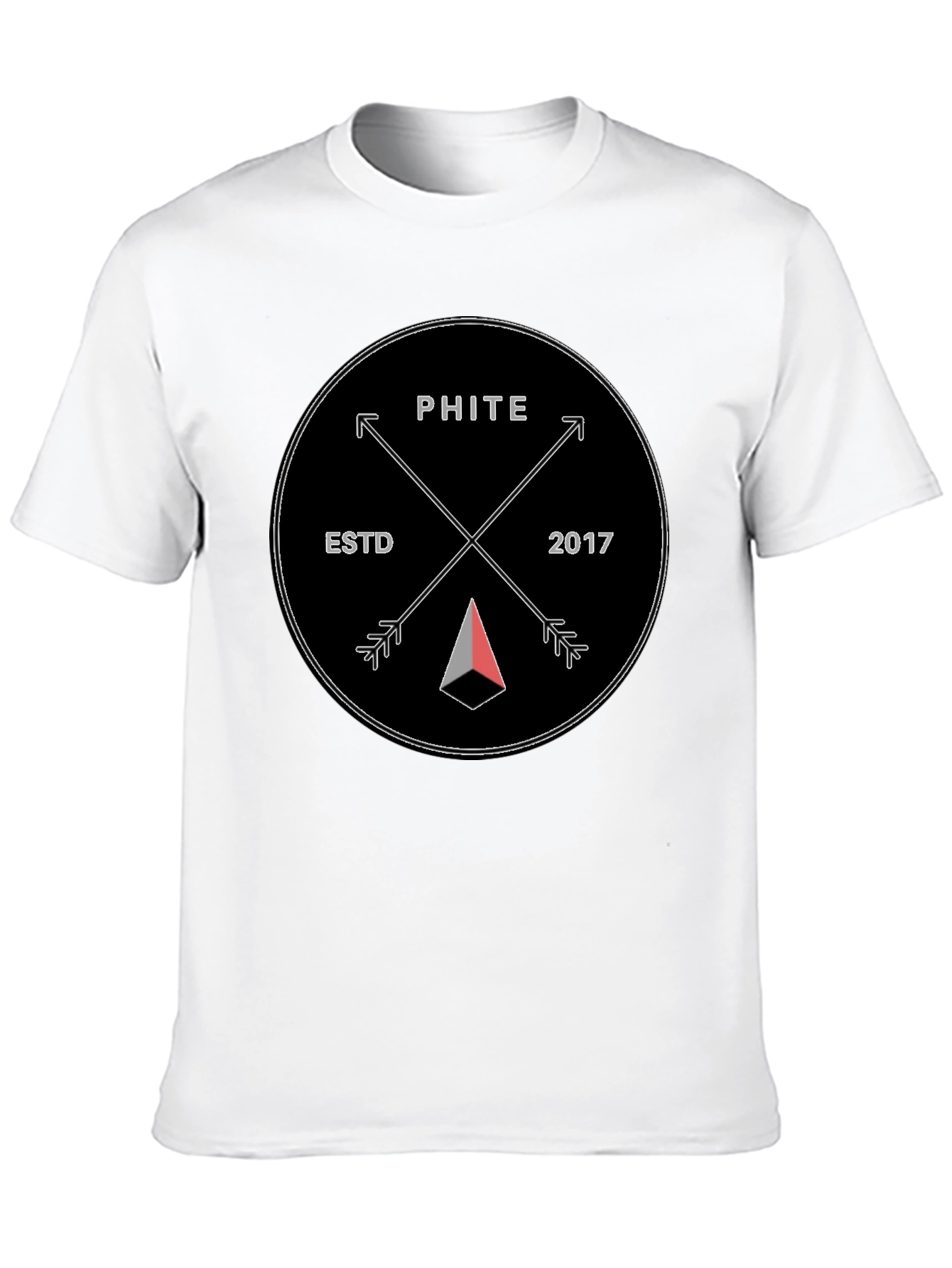 PHITE ESTD 2017 Graphic T-Shirt - Black