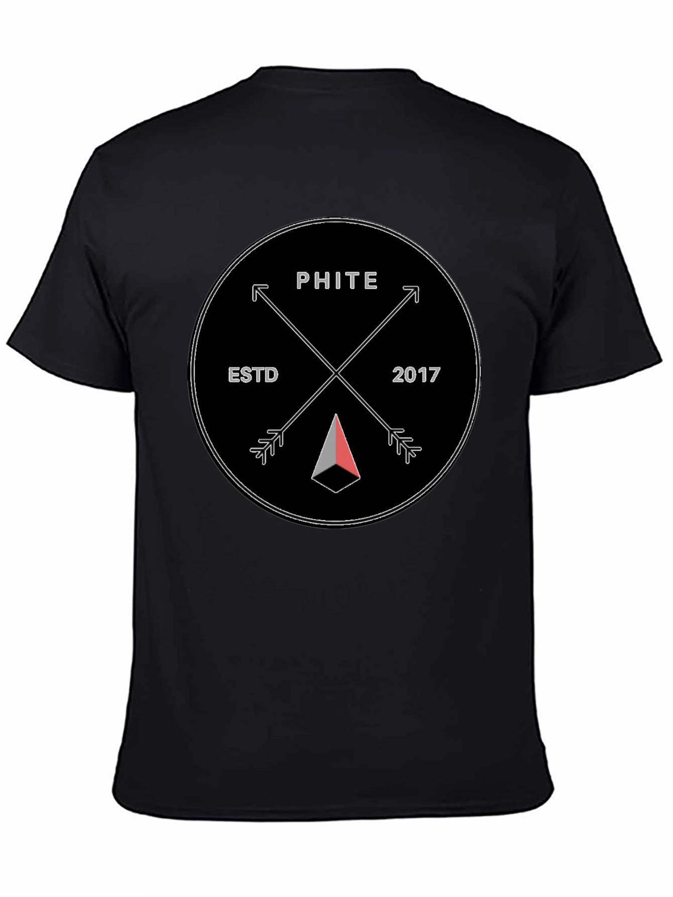 PHITE ESTD 2017 Graphic T-Shirt - Black