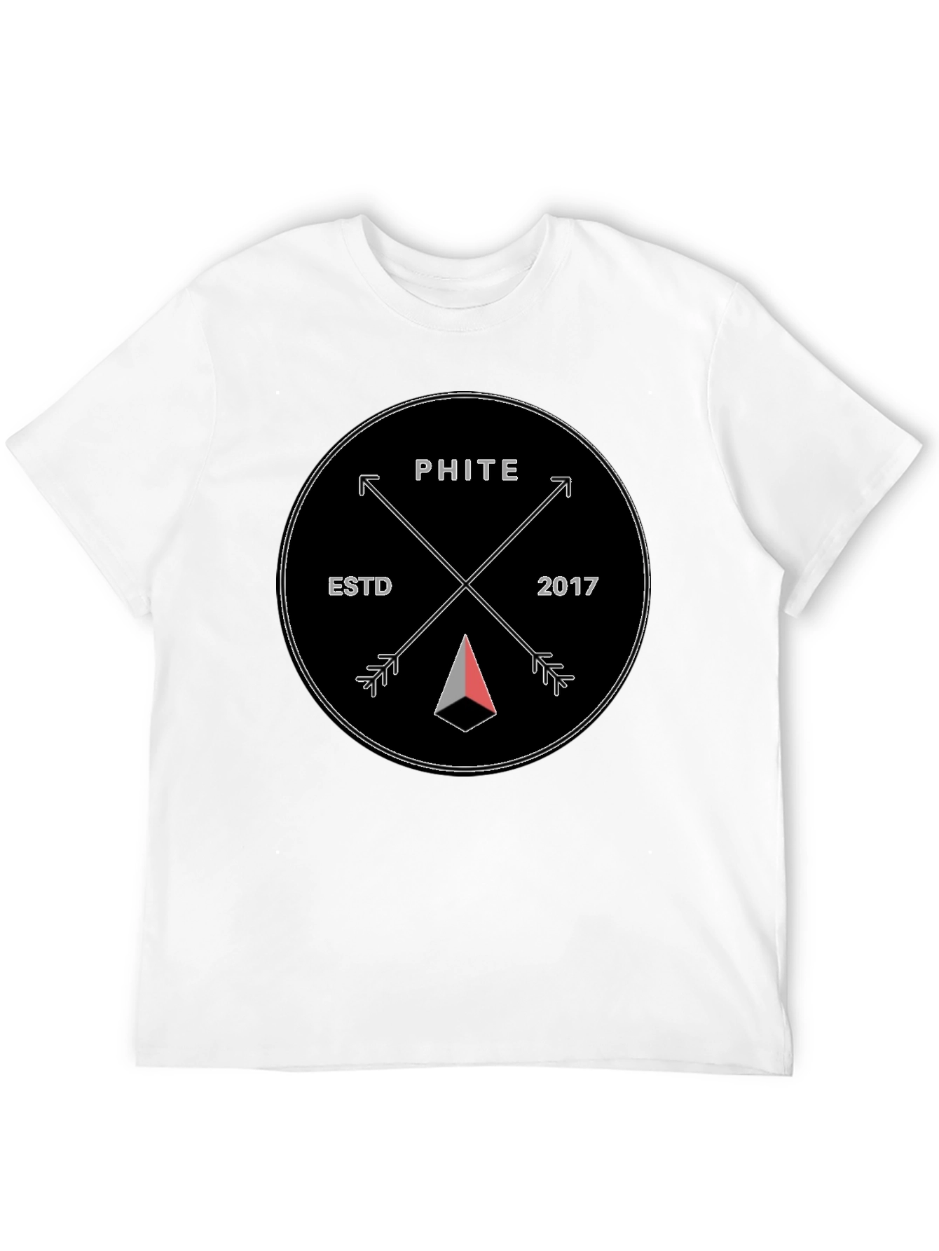 PHITE ESTD 2017 Graphic T-Shirt - Black