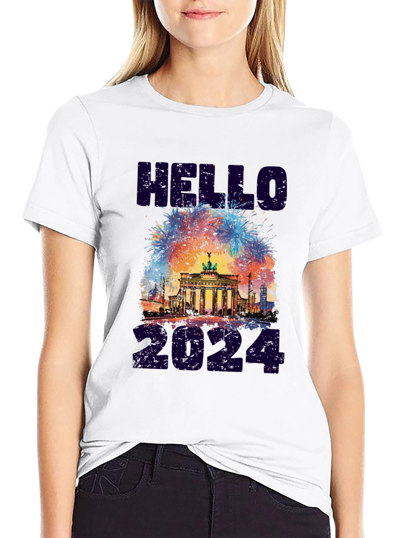 Hello 2024 Berlin Graphic T-Shirt