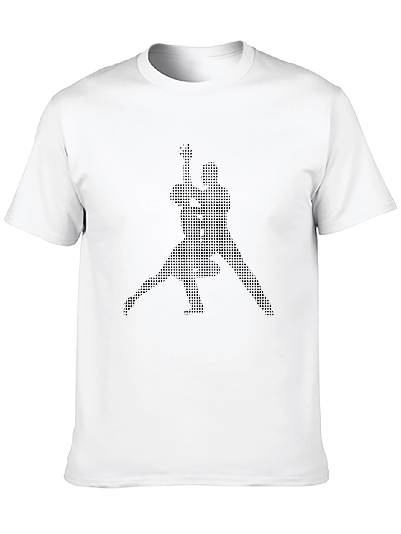 Black Silhouette Guitarist Graphic Tee
