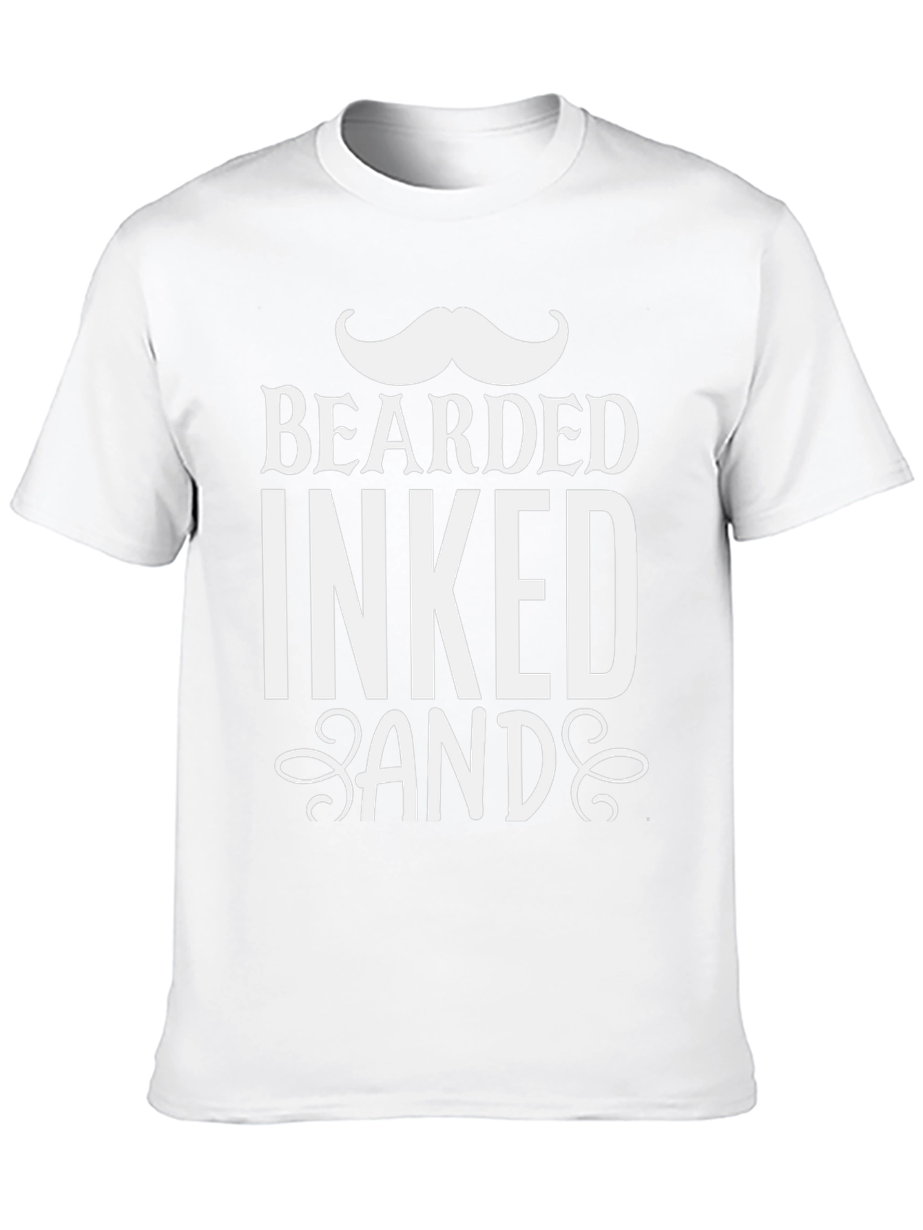 Bearded Inked And Awesome T-Shirt