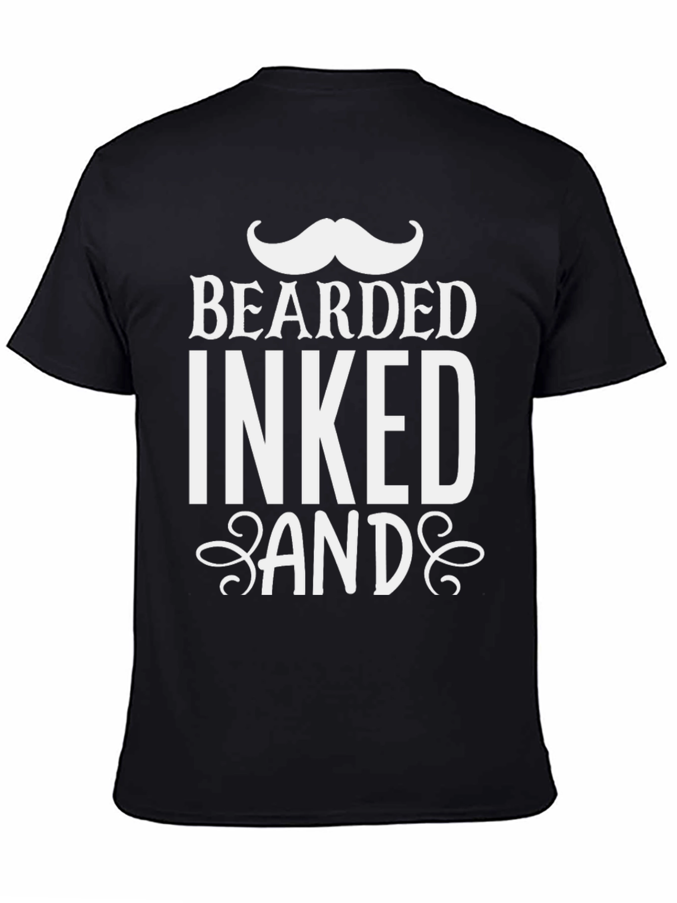 Bearded Inked And Awesome T-Shirt