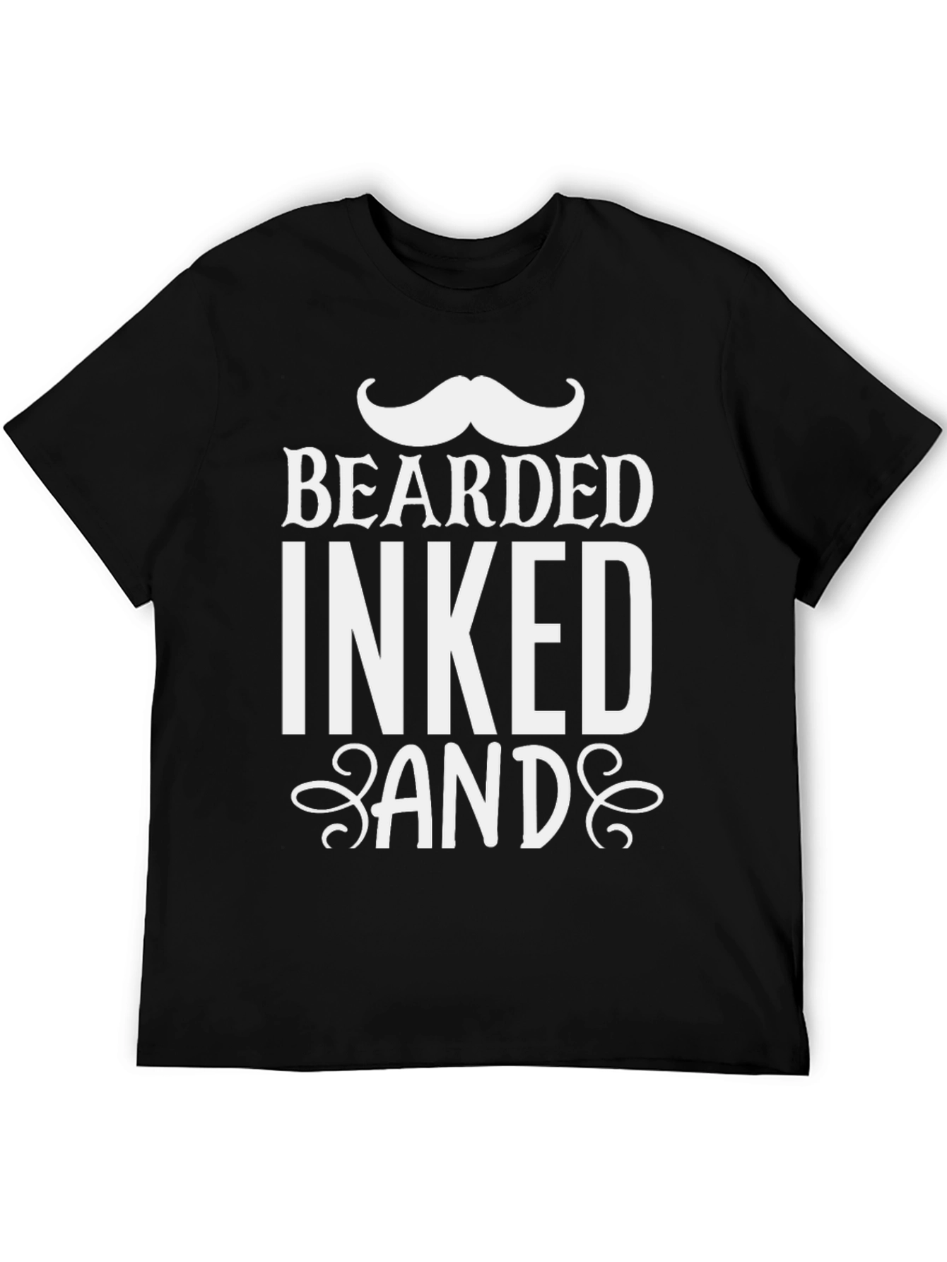 Bearded Inked And Awesome T-Shirt