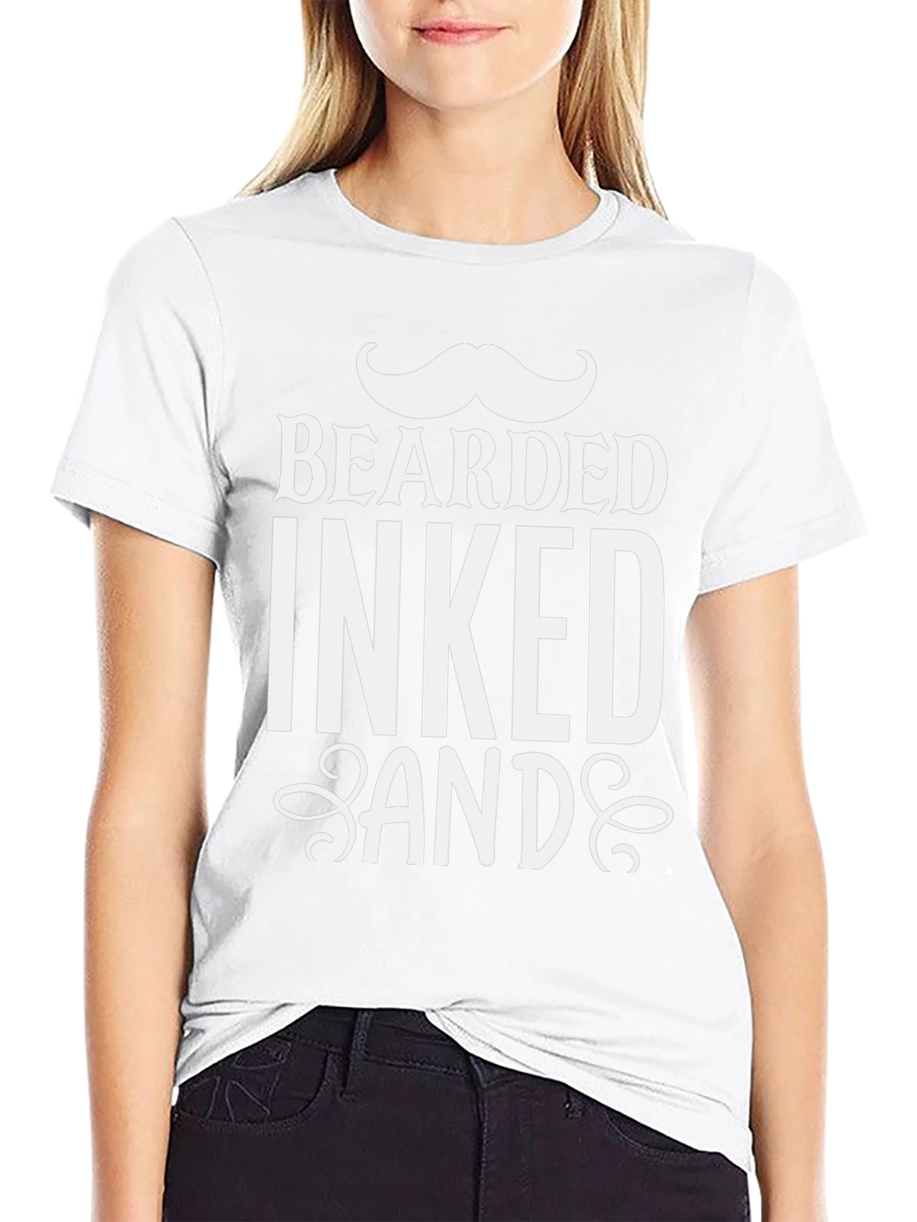 Bearded Inked And Awesome T-Shirt