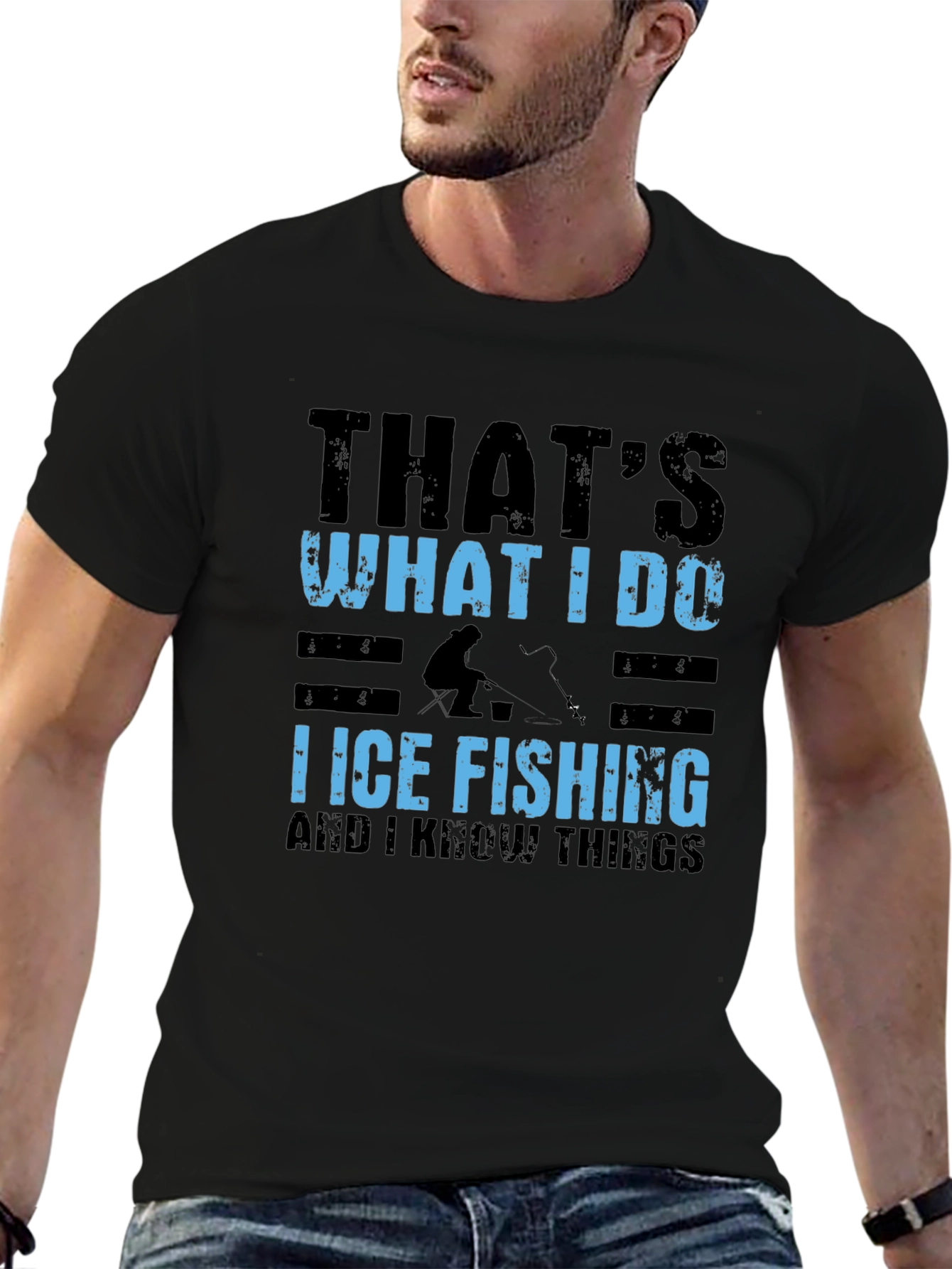 Ice Fishing T-Shirt - Thats What I Do