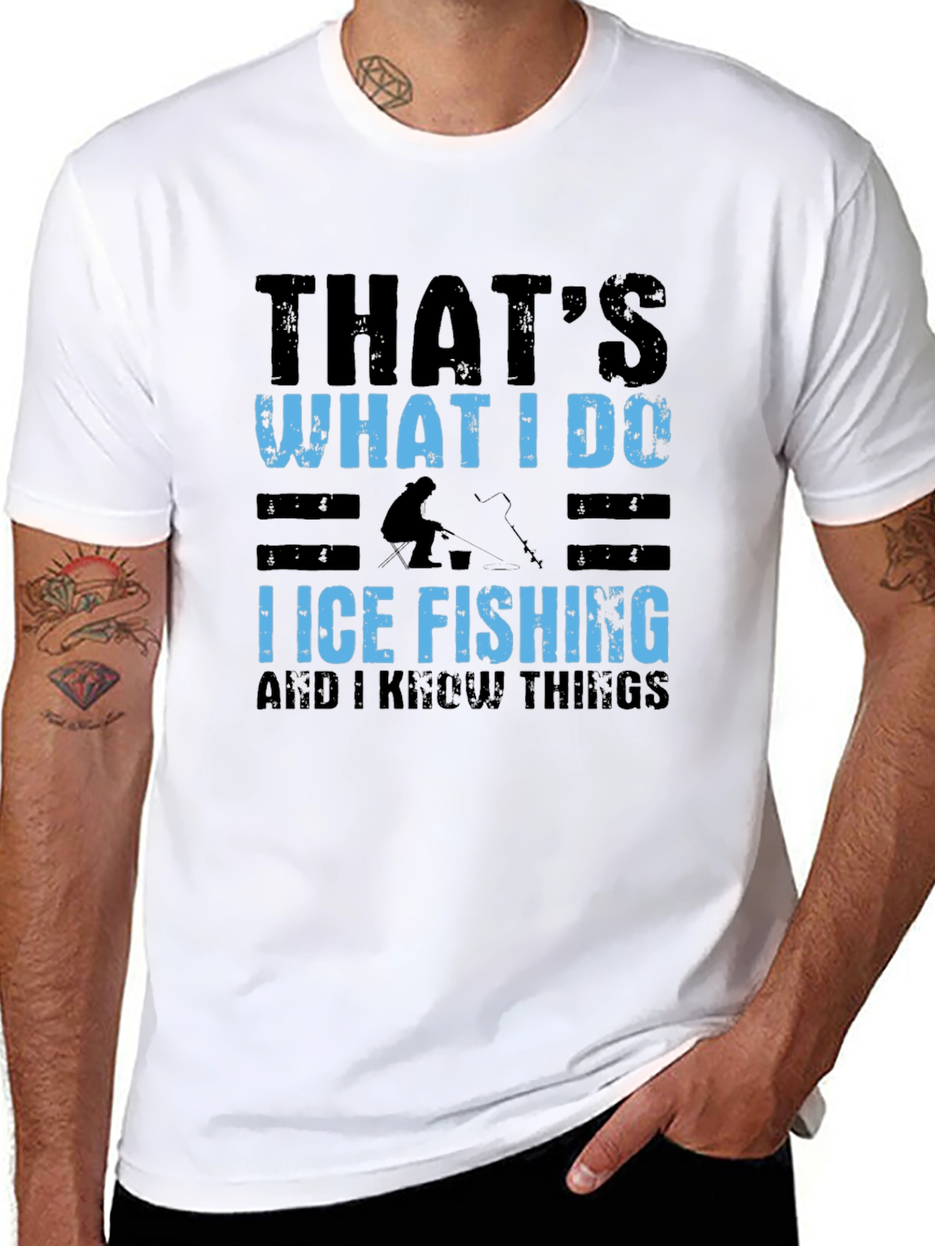 Ice Fishing T-Shirt - Thats What I Do