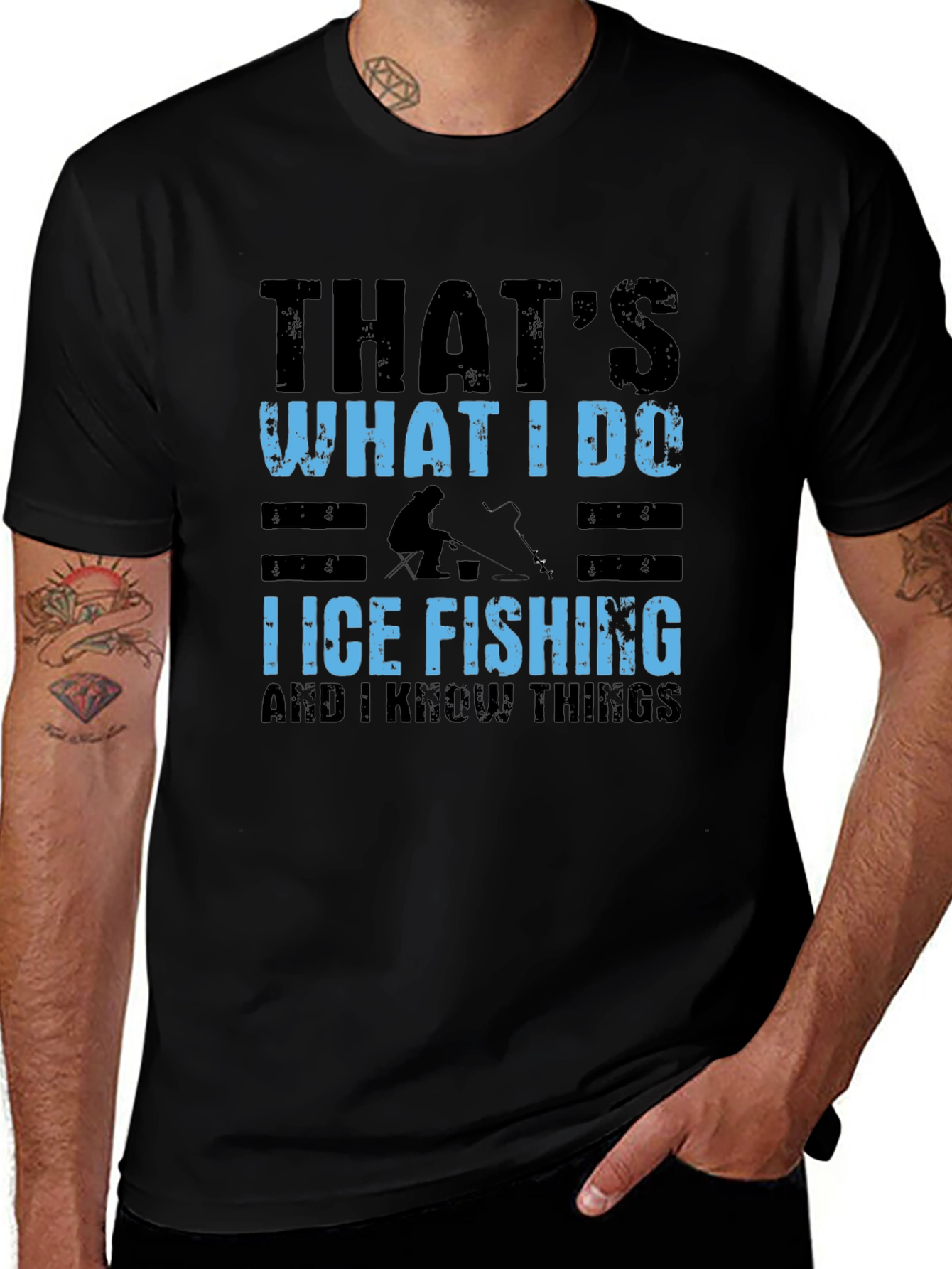 Ice Fishing T-Shirt - Thats What I Do