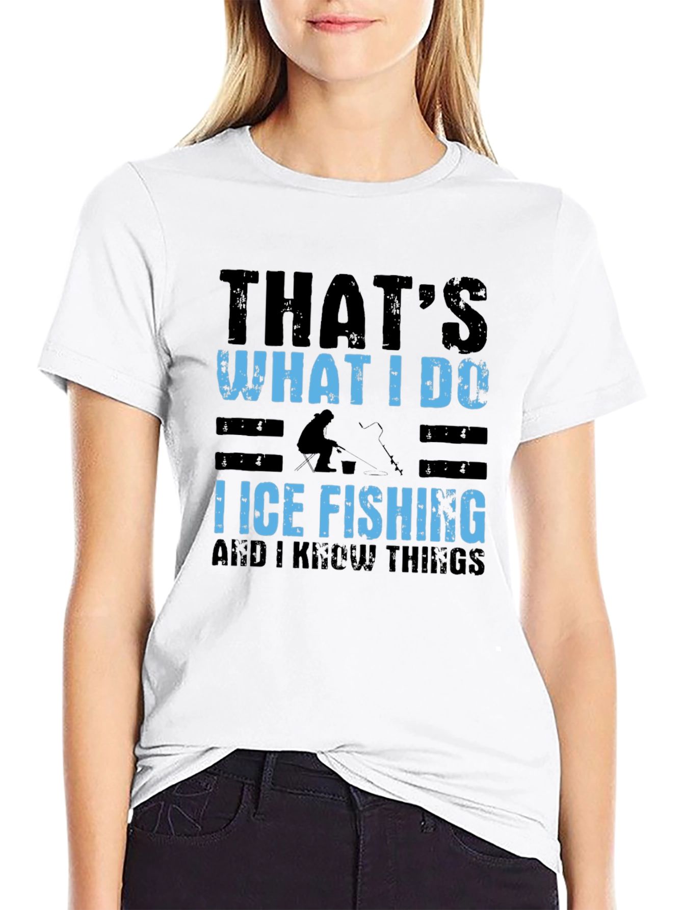 Ice Fishing T-Shirt - Thats What I Do