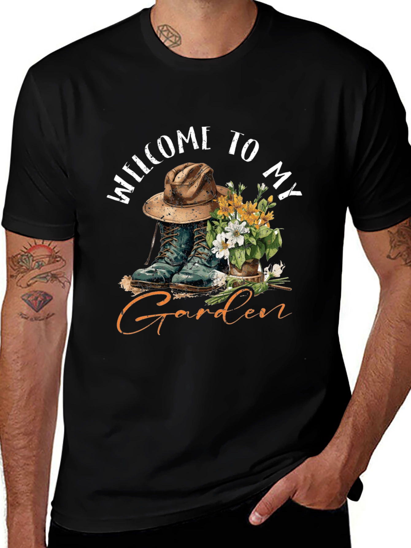 Welcome to My Garden Graphic Tee