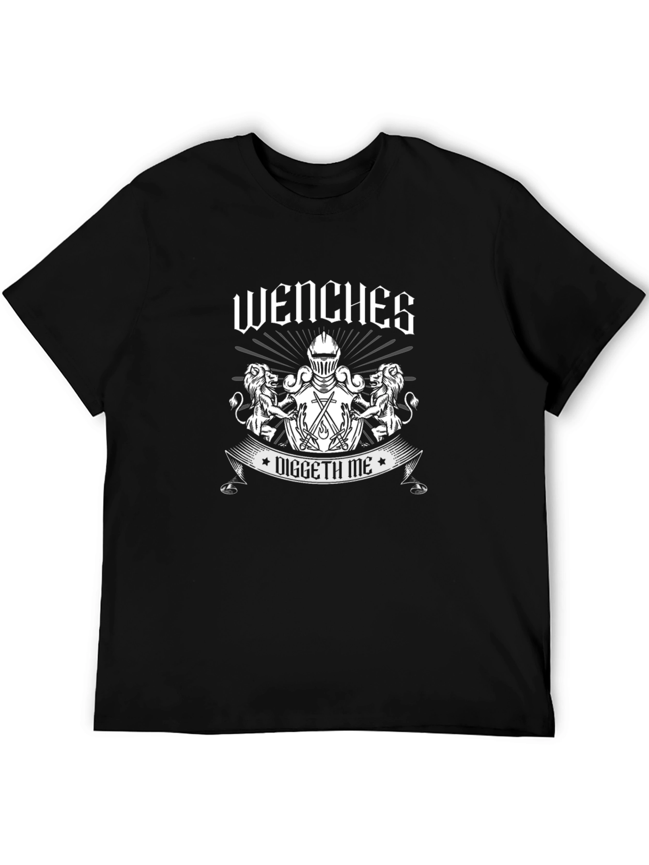 Wenches Diggeth Me Black T-Shirt