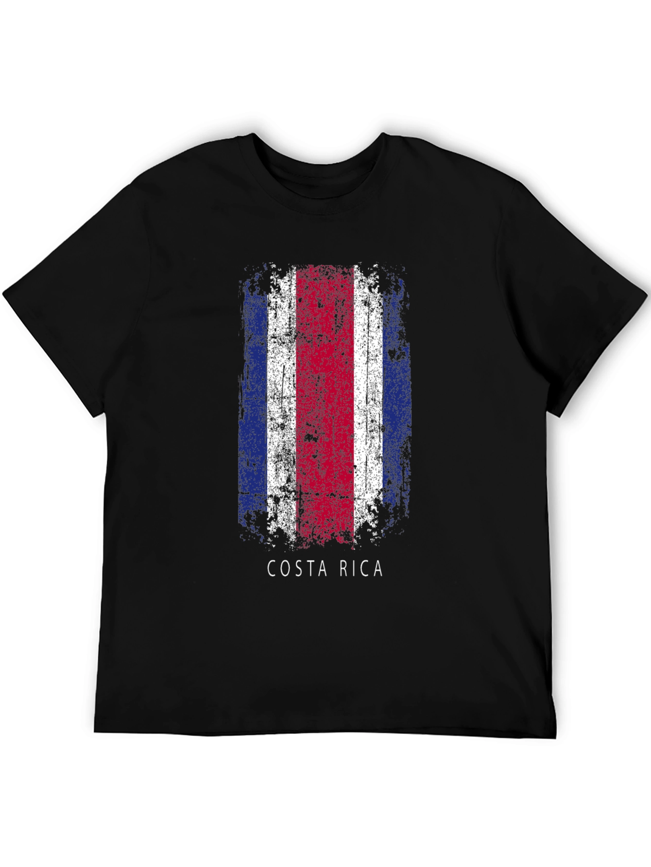 Costa Rica Flag Graphic T-Shirt