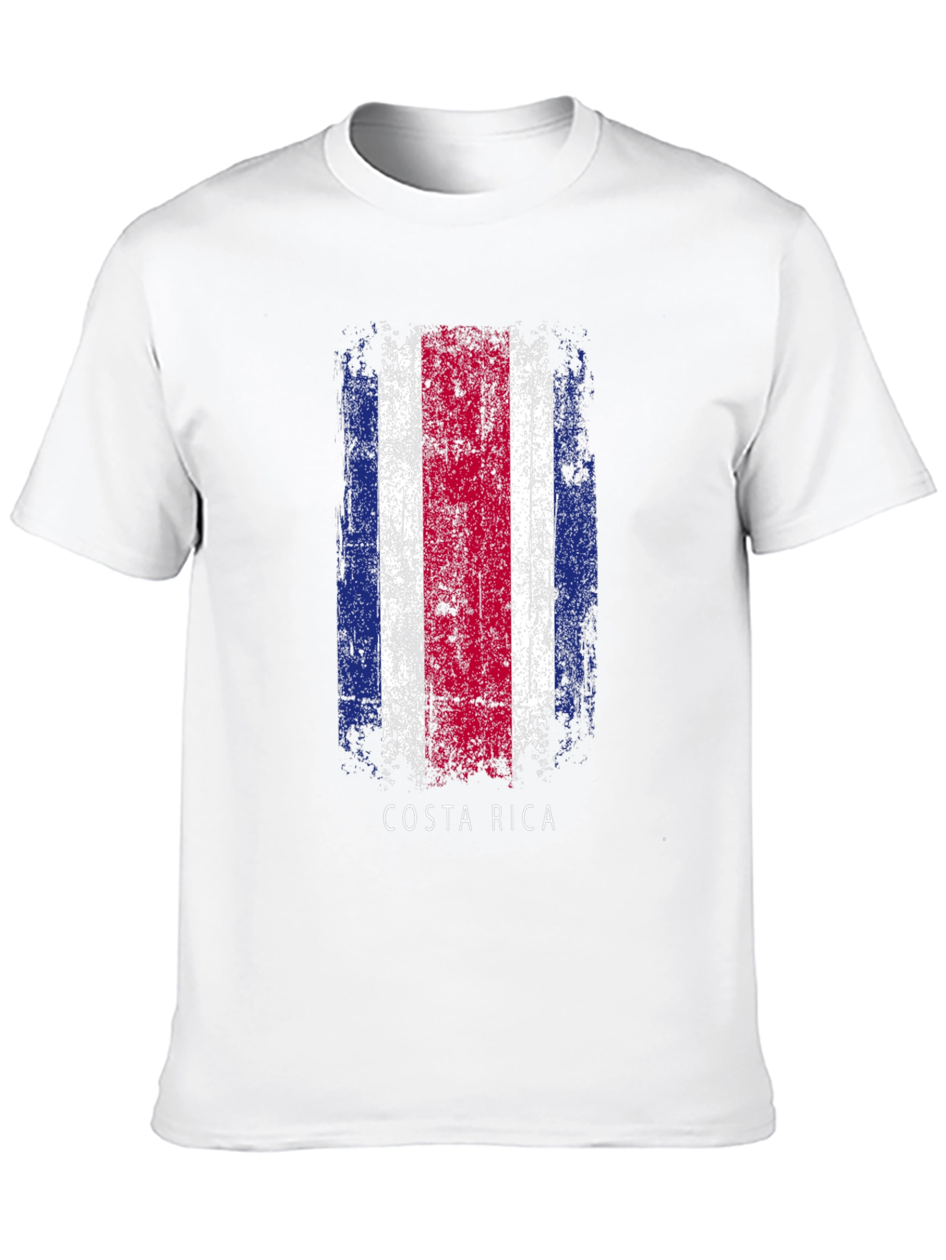Costa Rica Flag Graphic T-Shirt