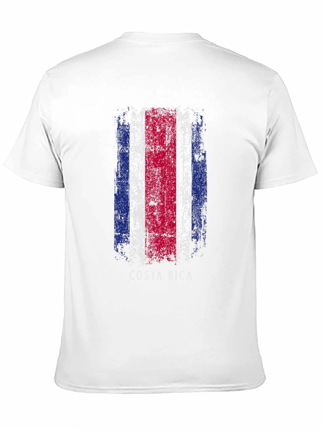 Costa Rica Flag Graphic T-Shirt