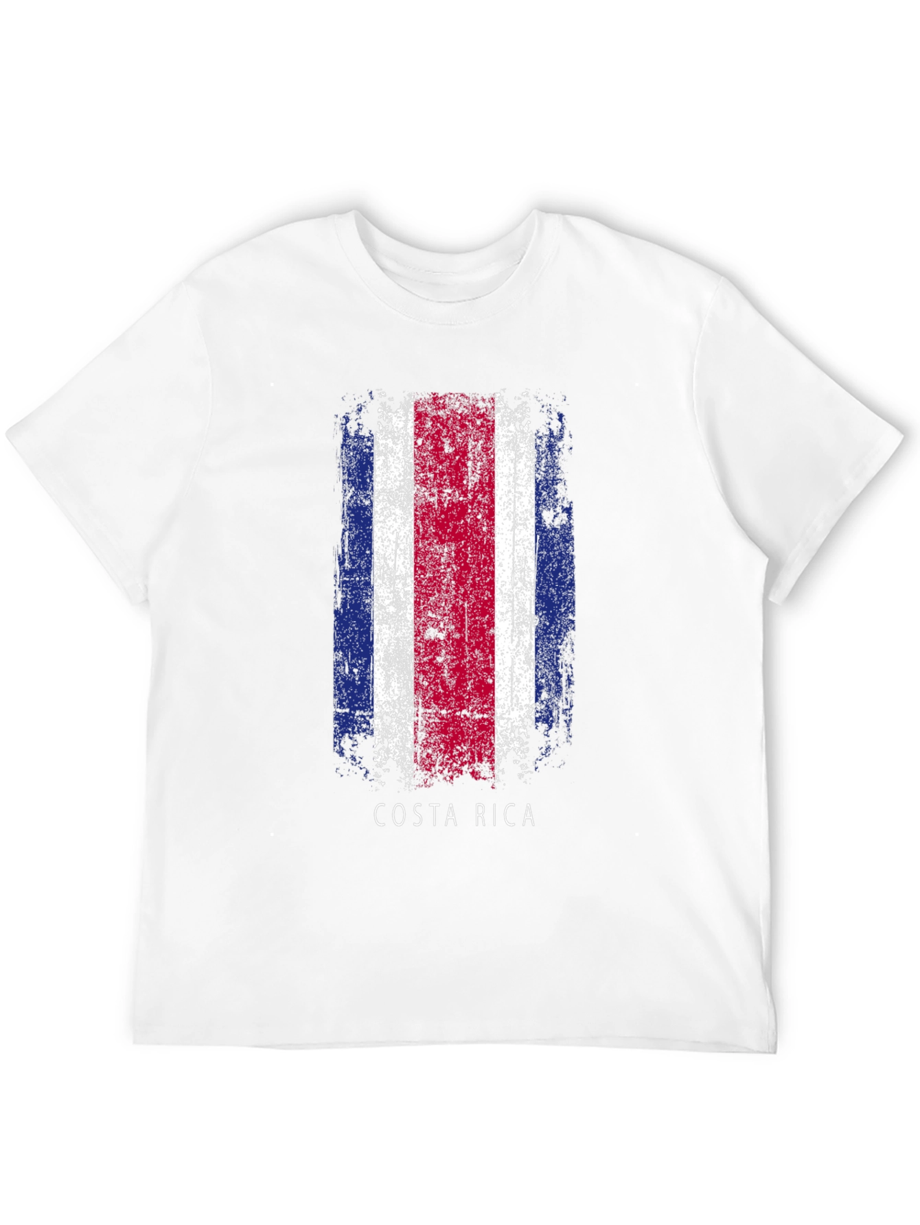 Costa Rica Flag Graphic T-Shirt