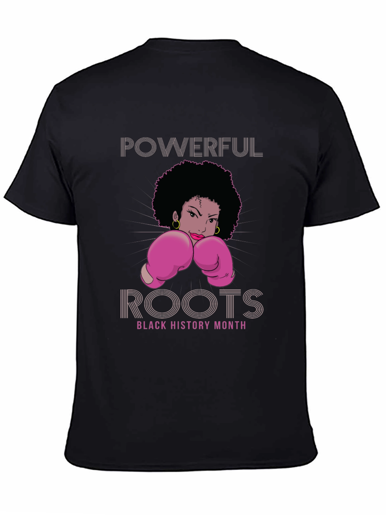Powerful Roots Black History Month T-Shirt