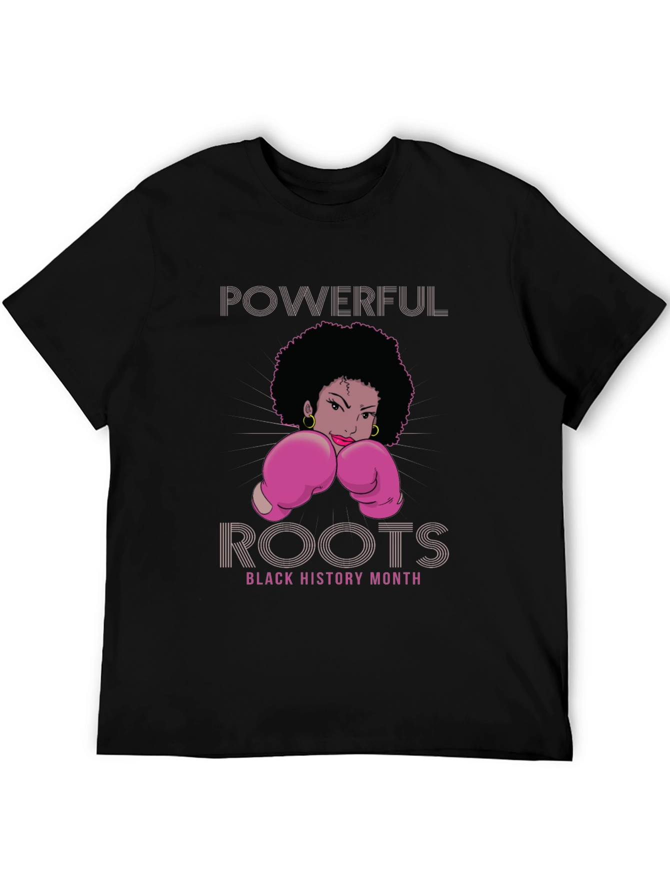 Powerful Roots Black History Month T-Shirt